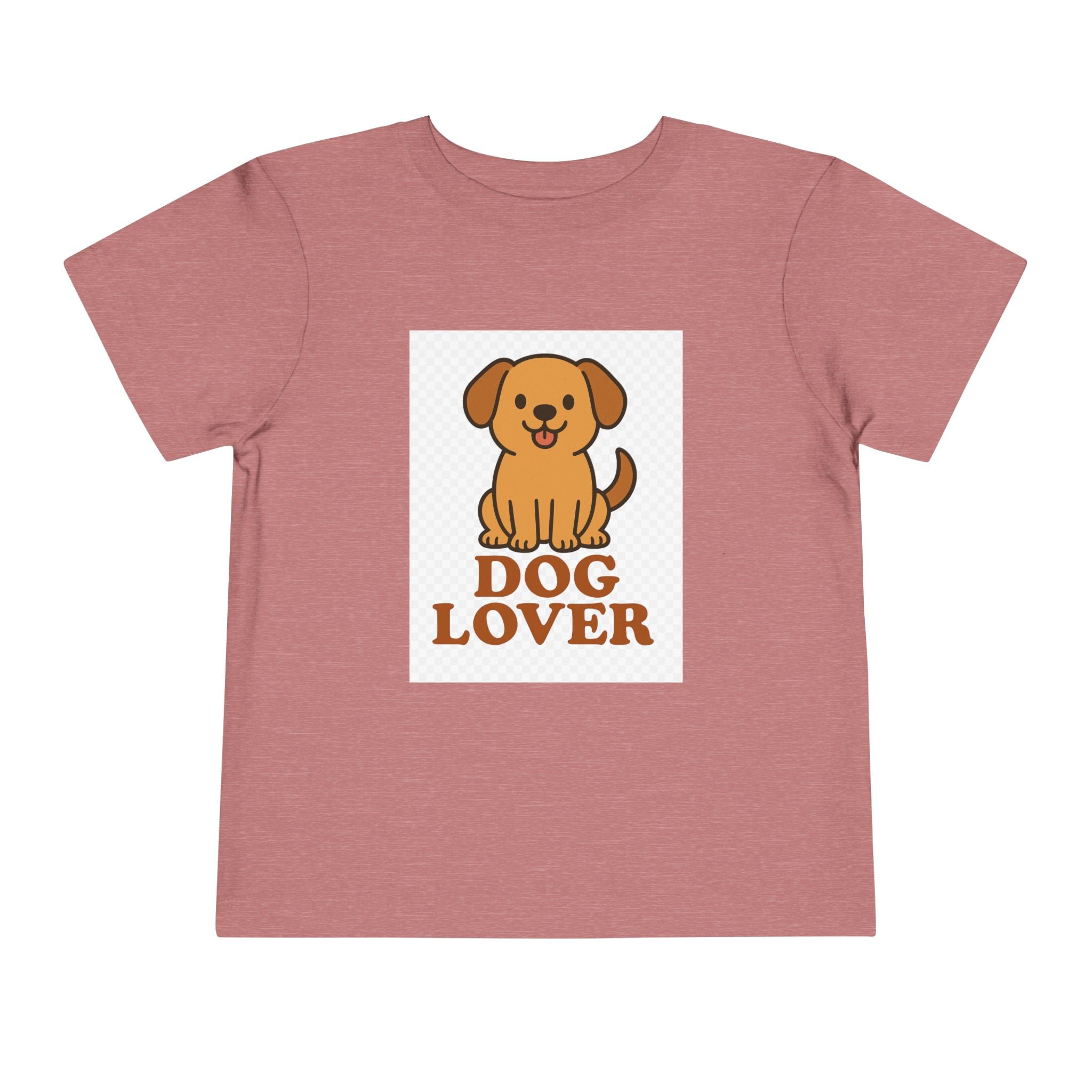 Dog Lover Toddler Tee - Cute Kids Shirt, Animal Lover Gift, Playtime Apparel, Birthday Outfit, Gift for Dog Owners