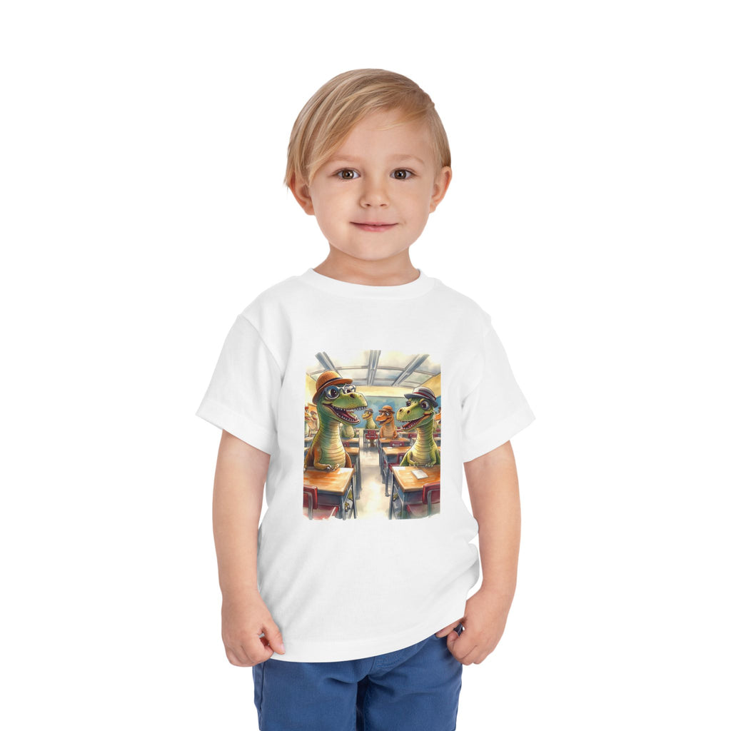 Dinosaur Classroom Toddler Tee - Fun Dino Shirt, Kids T-Shirt, Dinosaur Humor Tee, Cute Short Sleeve Top, Birthday Gift