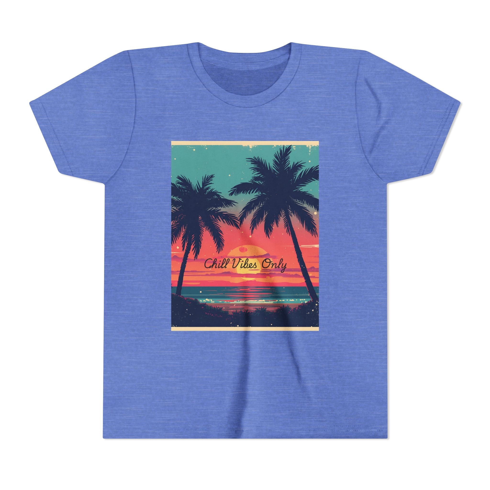 Tropical Sunset Youth Short Sleeve Tee