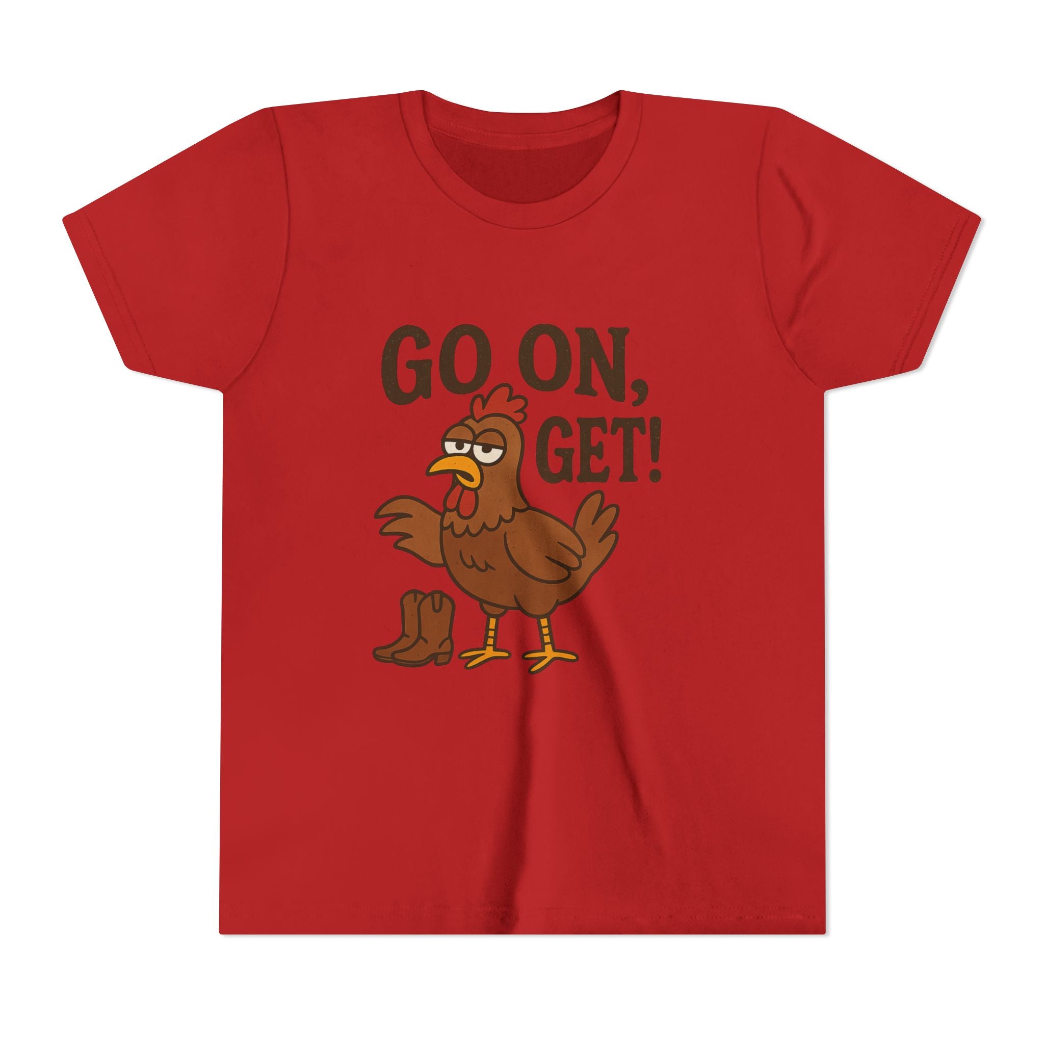 Go On Get Funny Youth Short Sleeve Tee