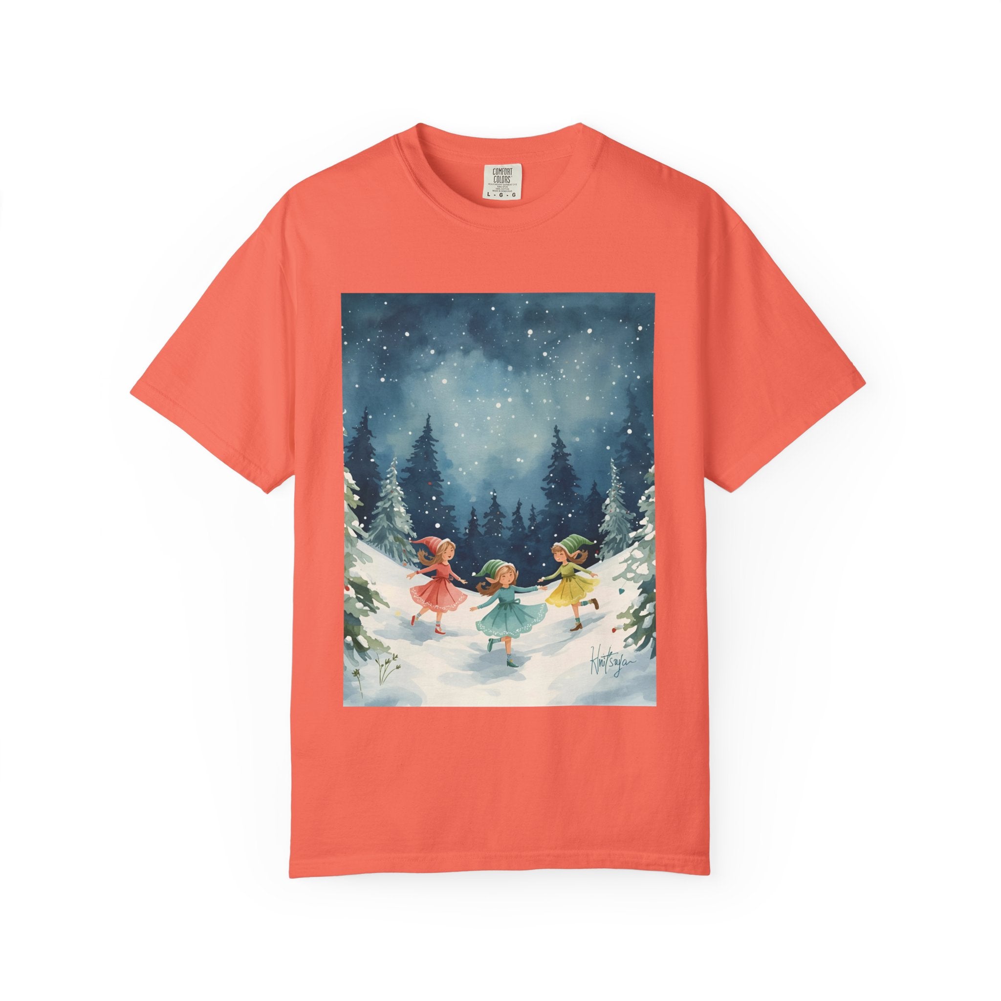 Winter Wonderland T-Shirt, Holiday Gift, Unisex Tee, Cozy Winter Apparel, Snowy Scene Shirt, Christmas Fashion