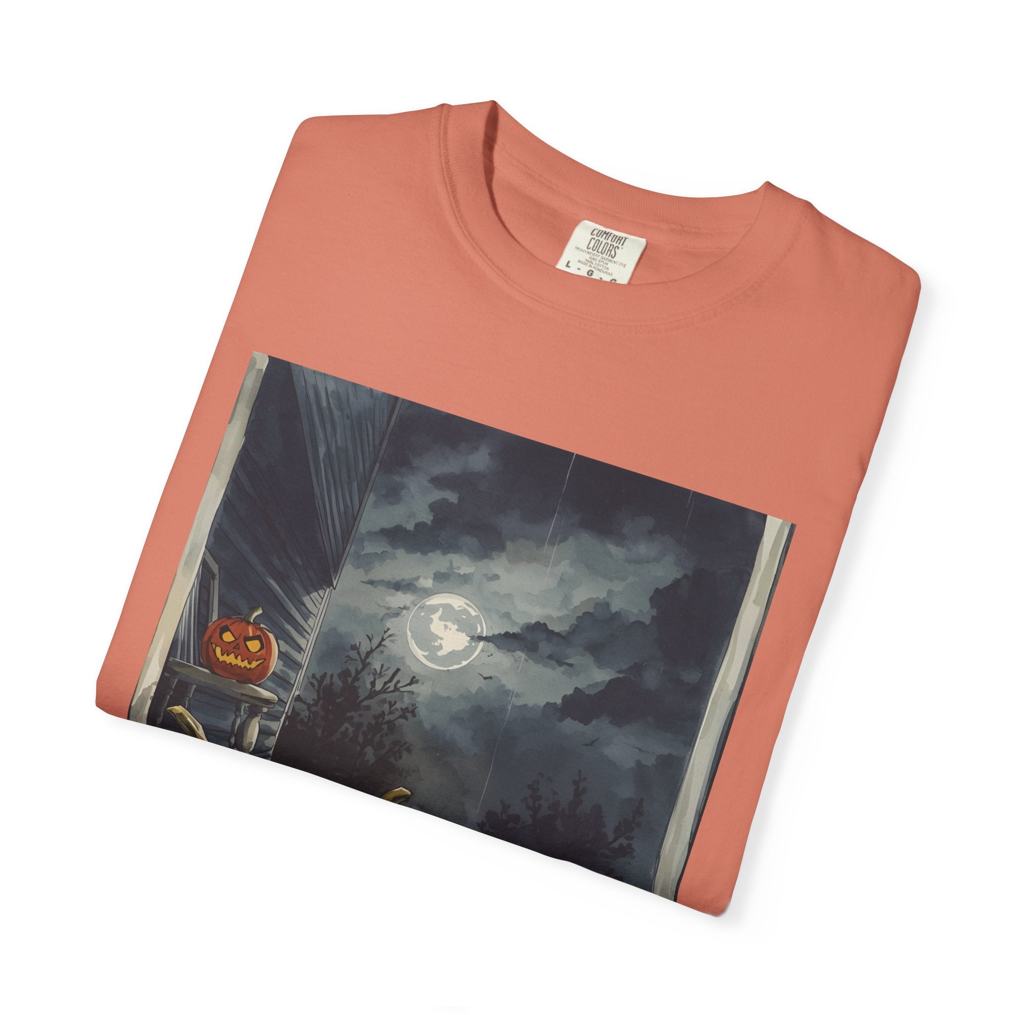 Halloween Pumpkin Scary T-shirt - Perfect for Fall Celebrations, Trick or Treat, Autumn Fashion, Costume Party, Spooky Vibes