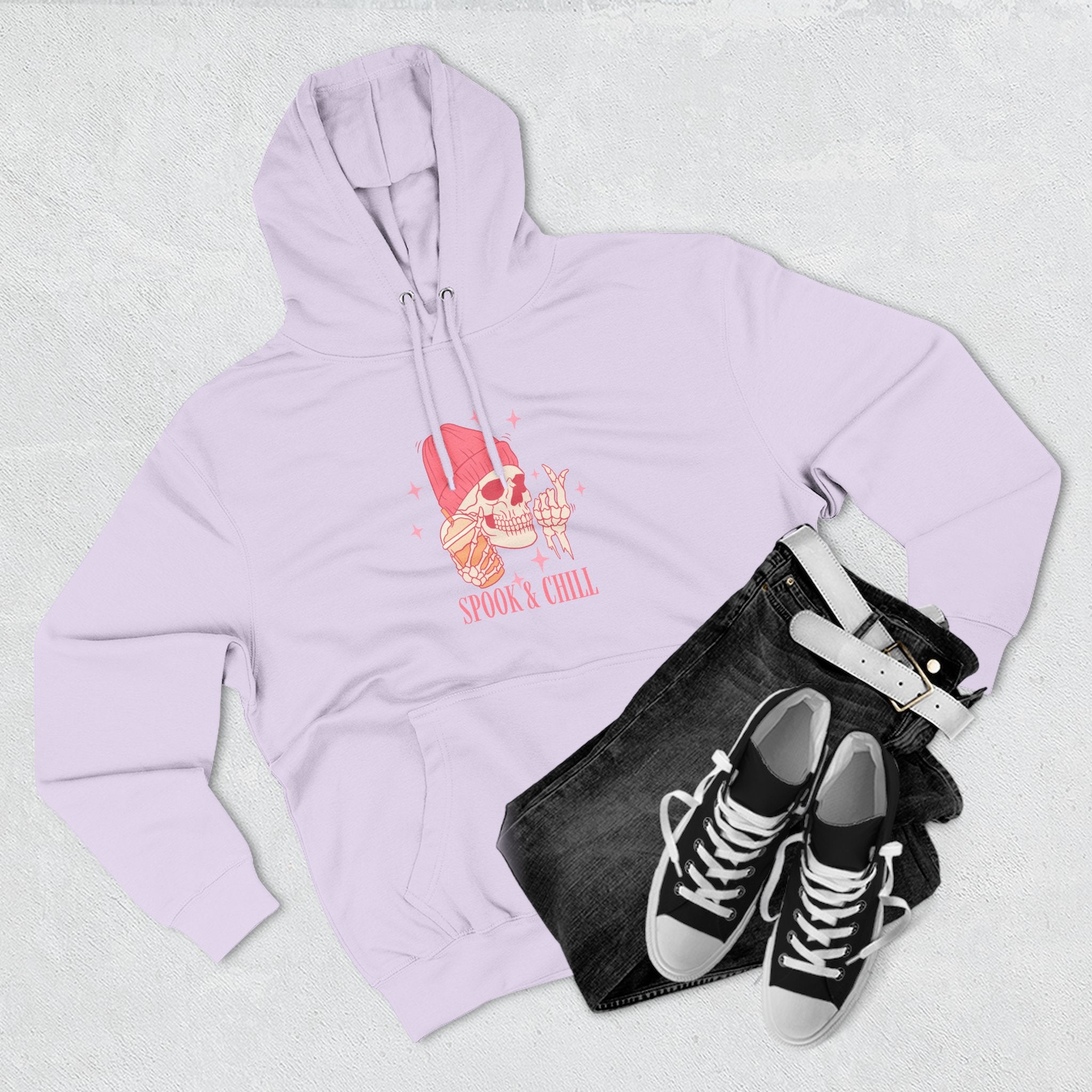 Spook & Chill Three-Panel Fleece Hoodie