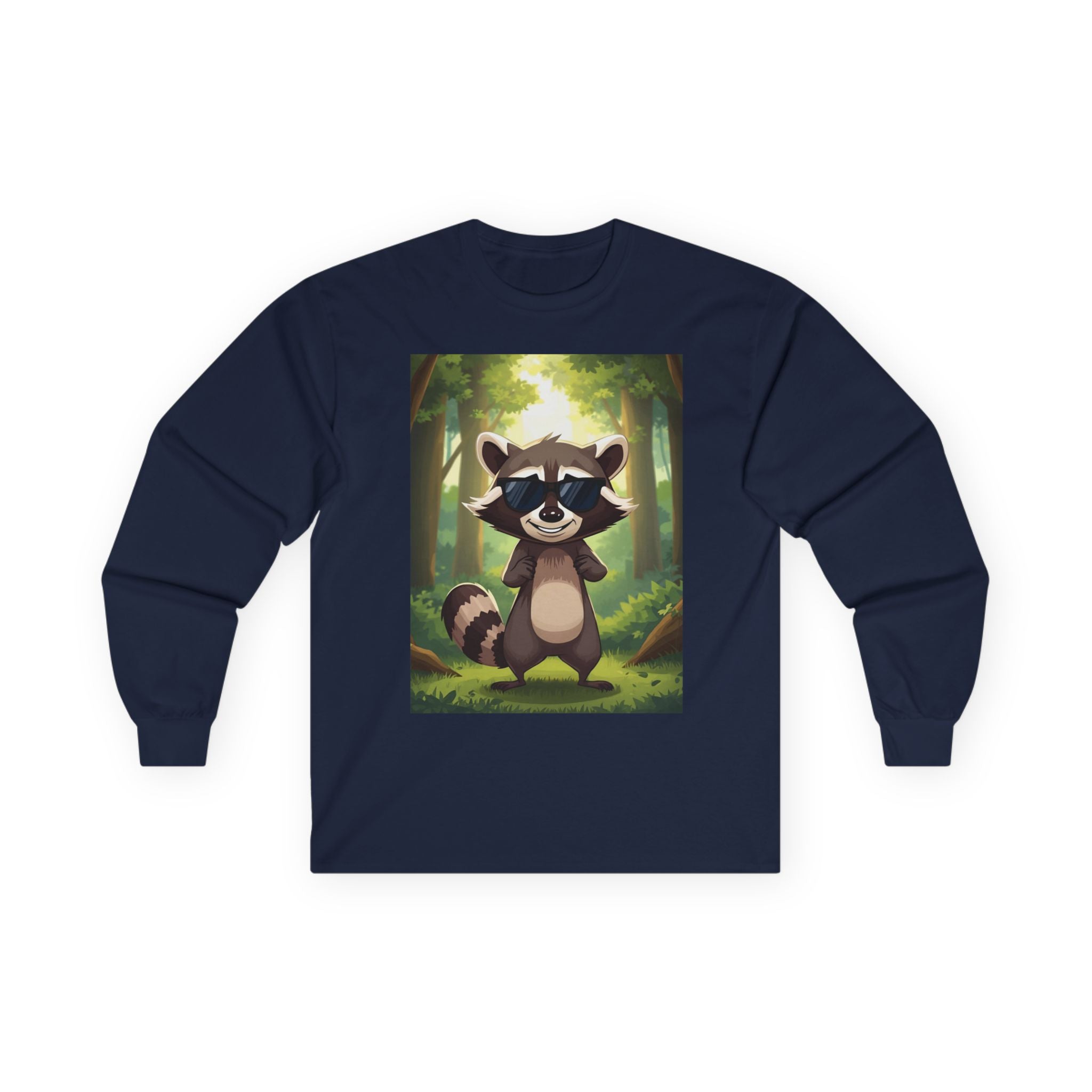 Adorable Raccoon Long Sleeve Tee for Nature Lovers, Perfect Gift for Kids and Adults, Cute Animal Graphic Shirt, Cozy Wear for [...]
