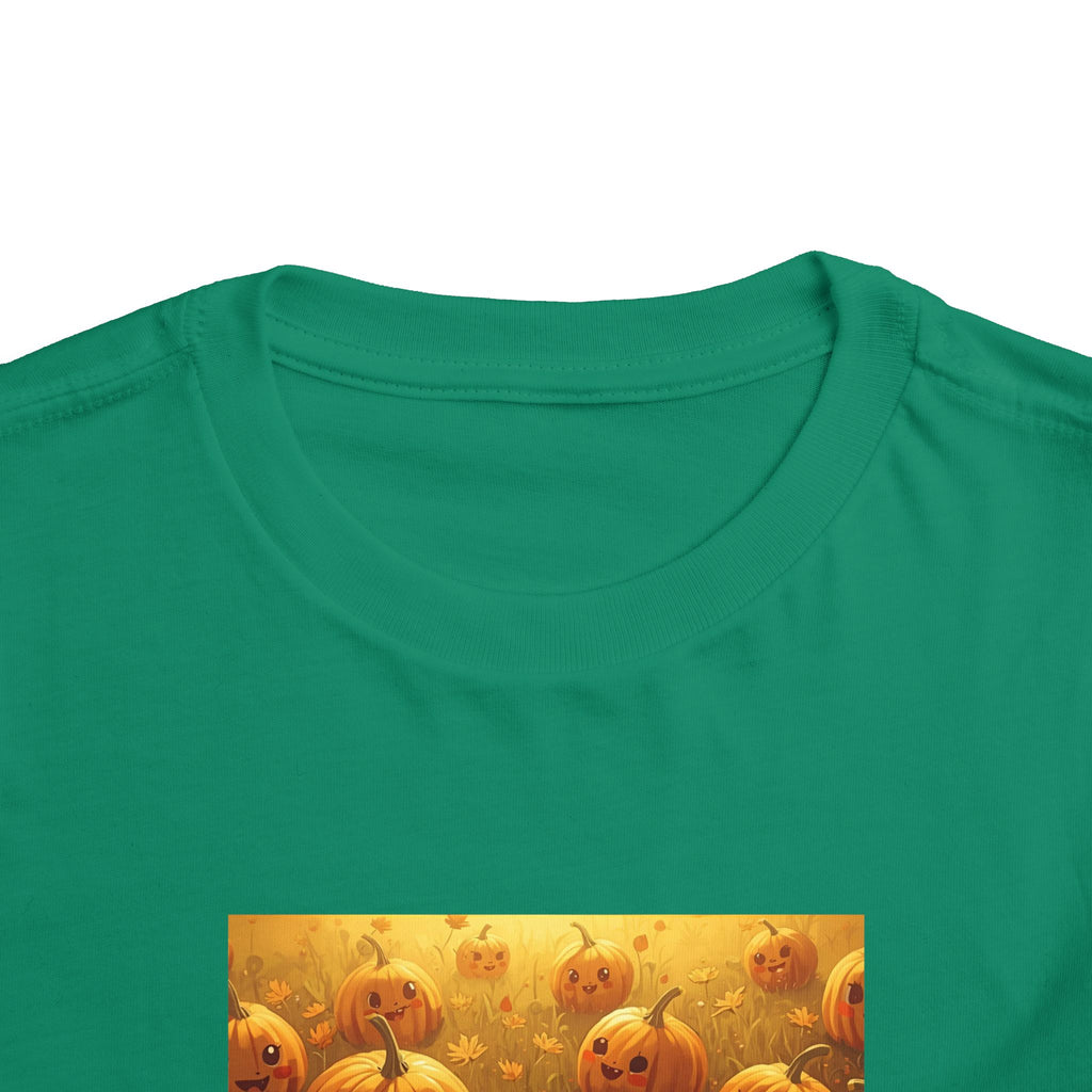 Pumpkin Halloween Toddler Tee - Cute Halloween Shirt, Fall Outfit, Pumpkin Lovers Gift, Kids Halloween Apparel, Toddler Party Tee