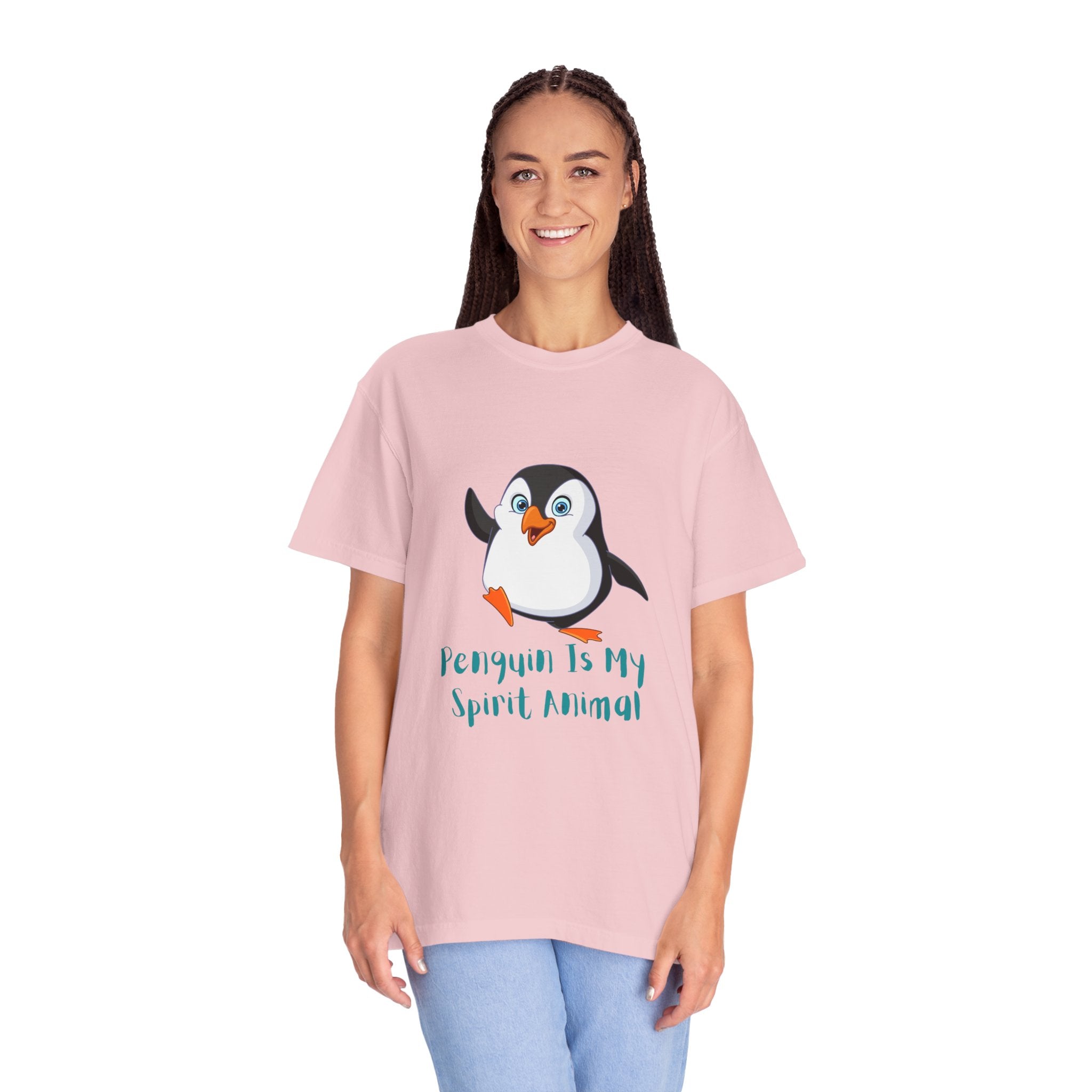 Penguin Spirit Animal Shirt, Unisex T-Shirt for Animal Lovers, Cute Gift for Birthdays, Christmas, Casual Wear, Fun & Quirky Fashion