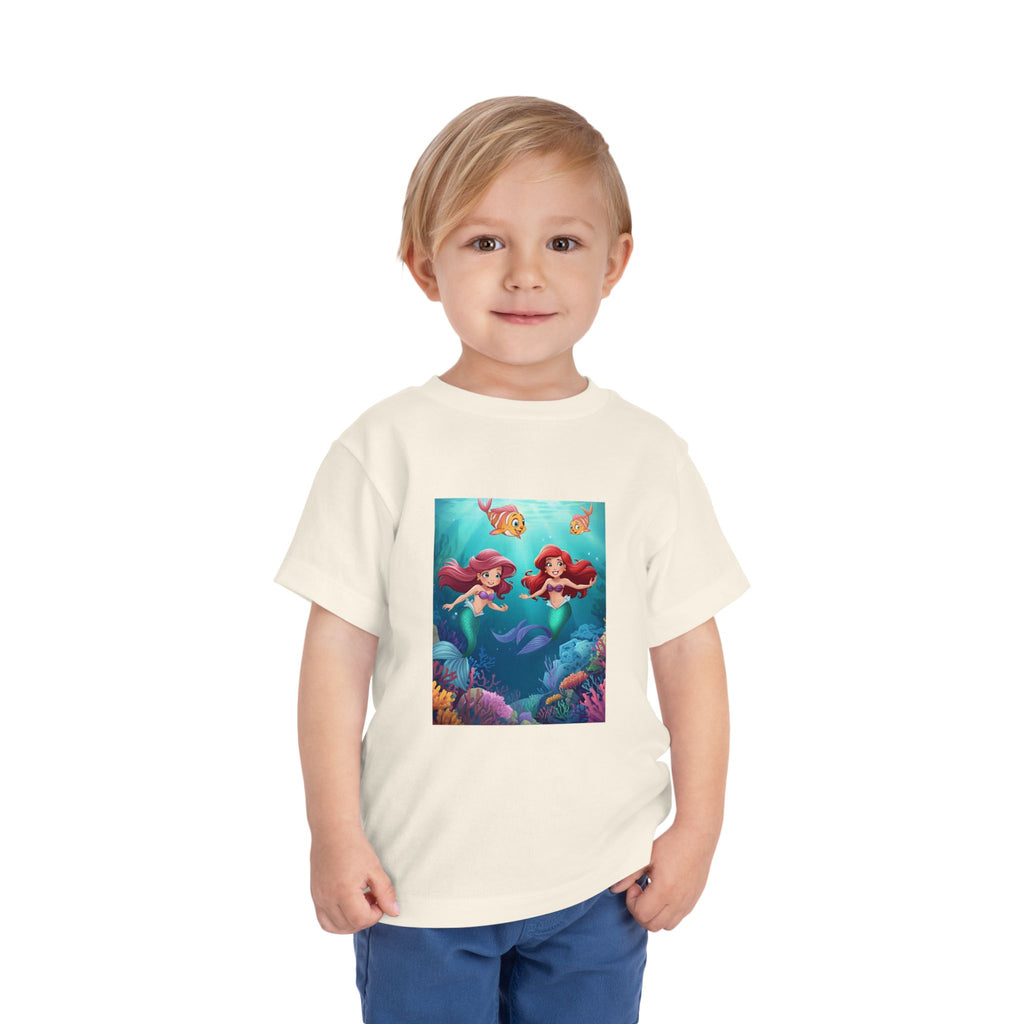 Mermaid Toddler Short Sleeve Tee