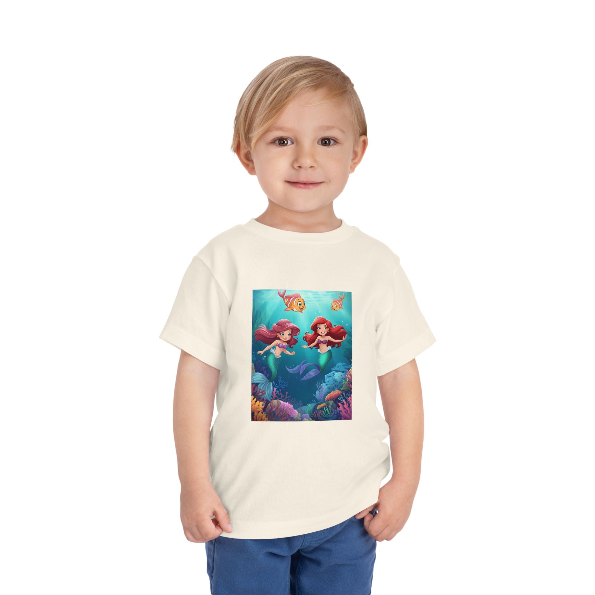 Mermaid Toddler Short Sleeve Tee