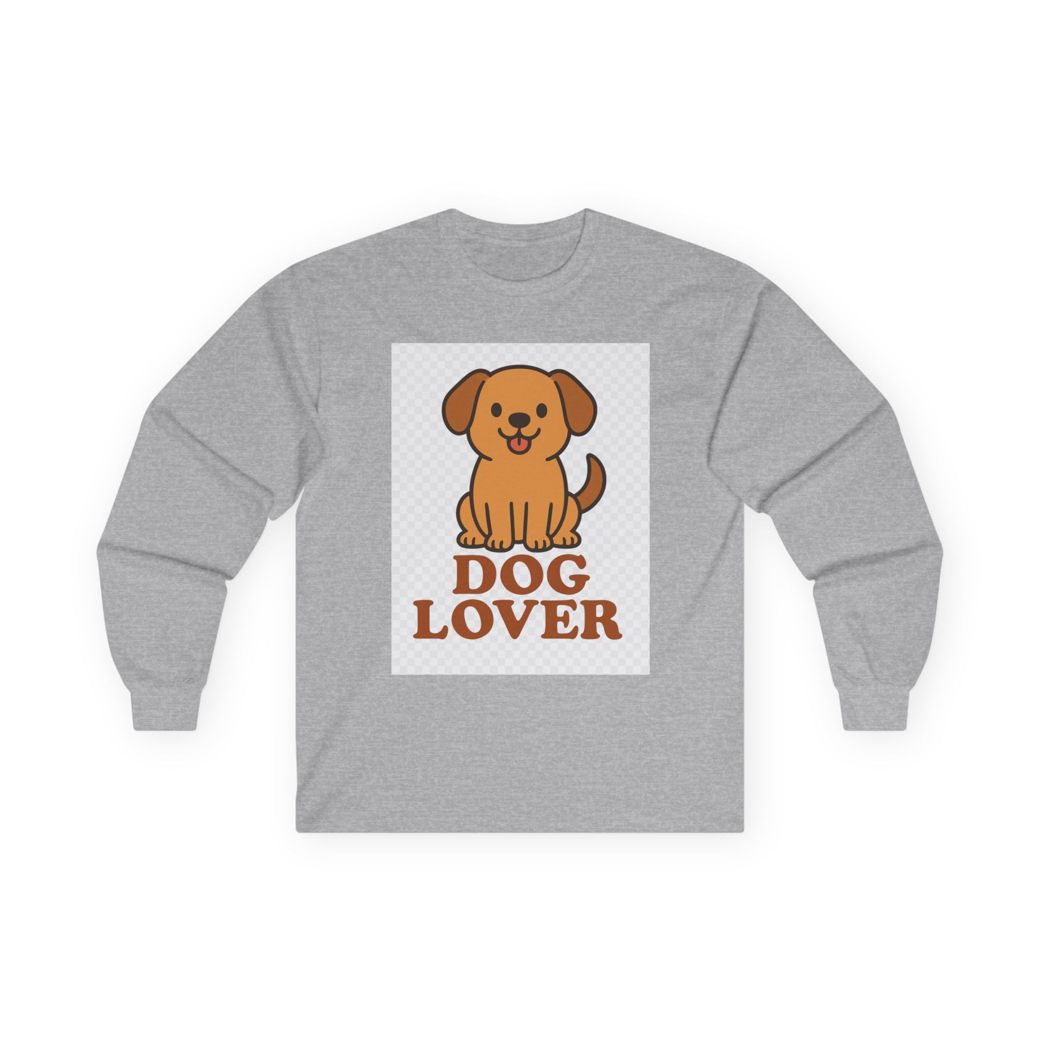 Dog Lover Long Sleeve Tee, Unisex Tee for Pet Enthusiasts, Cute Dog Apparel, Gift for Dog Owners, Casual Everyday Wear