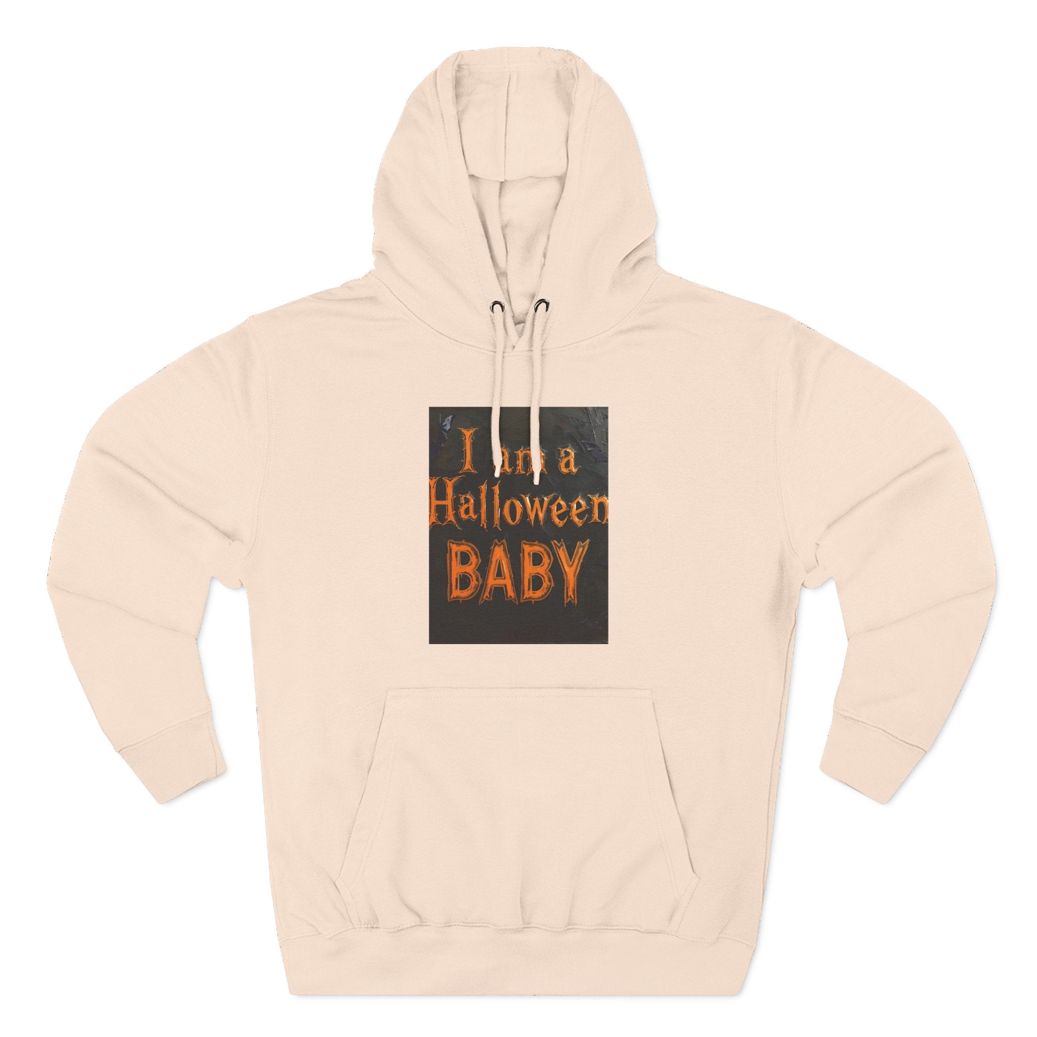 I Am A Halloween Baby Three-Panel Fleece Hoodie