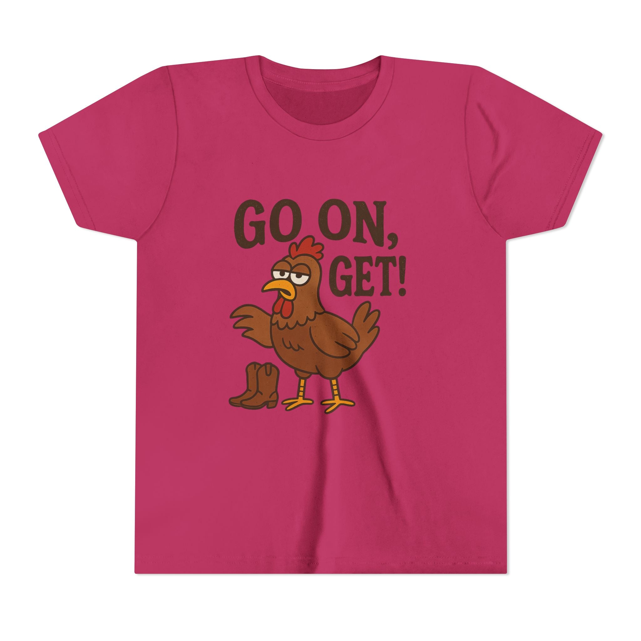 Go On Get Funny Youth Short Sleeve Tee