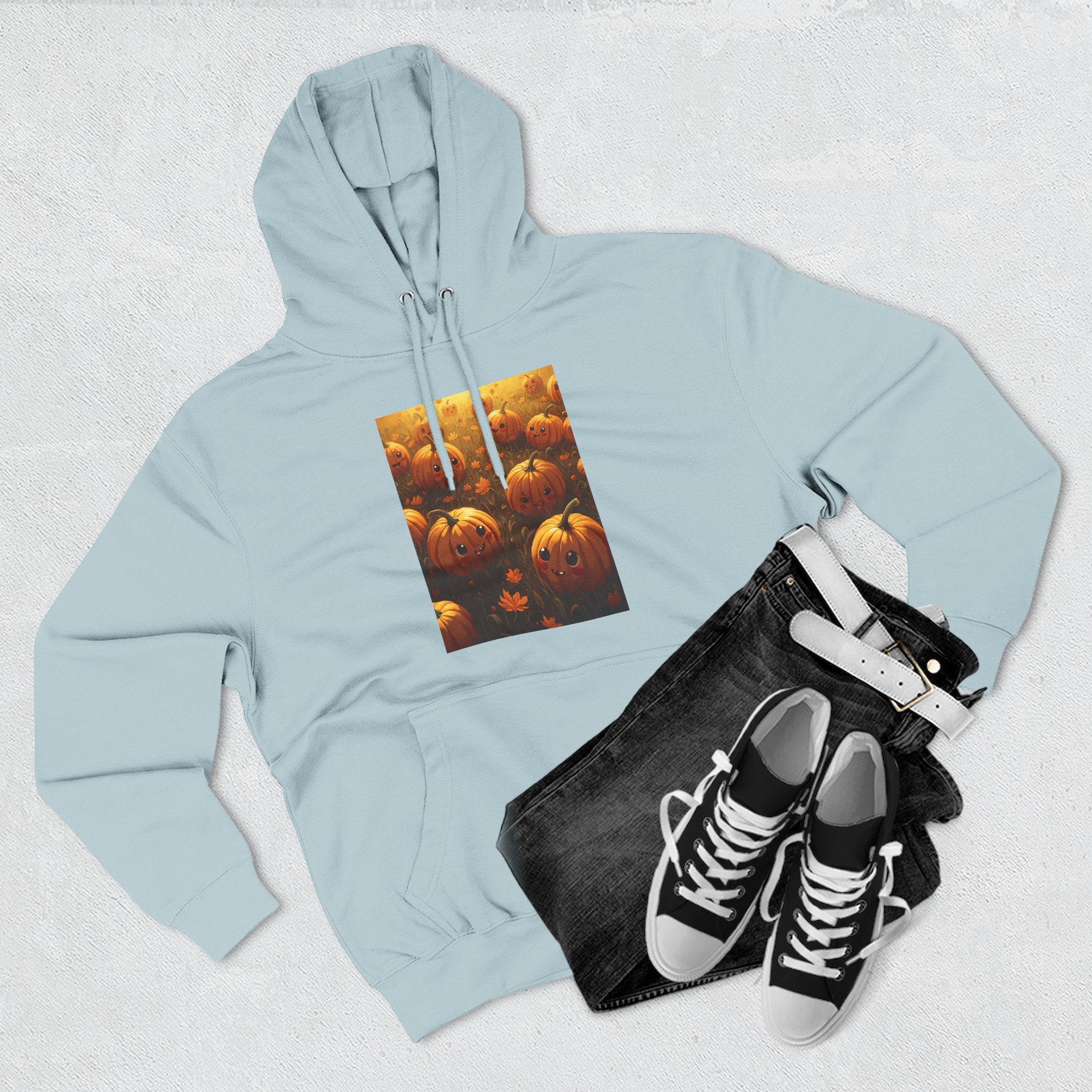 Cozy Pumpkin Hoodie, Fall Apparel, Halloween Gift, Pumpkin Patch Sweater, Autumn Clothing, Seasonal Style