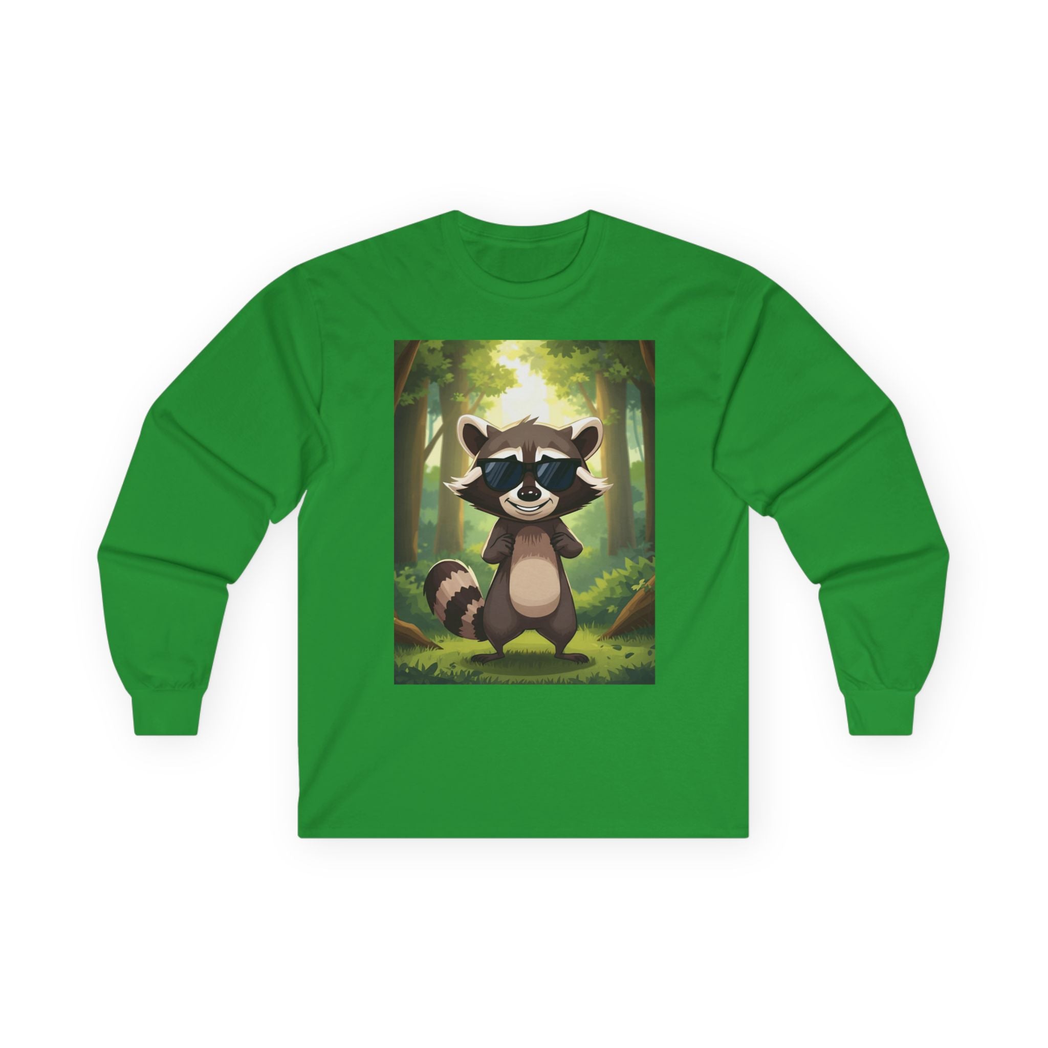 Adorable Raccoon Long Sleeve Tee for Nature Lovers, Perfect Gift for Kids and Adults, Cute Animal Graphic Shirt, Cozy Wear for [...]
