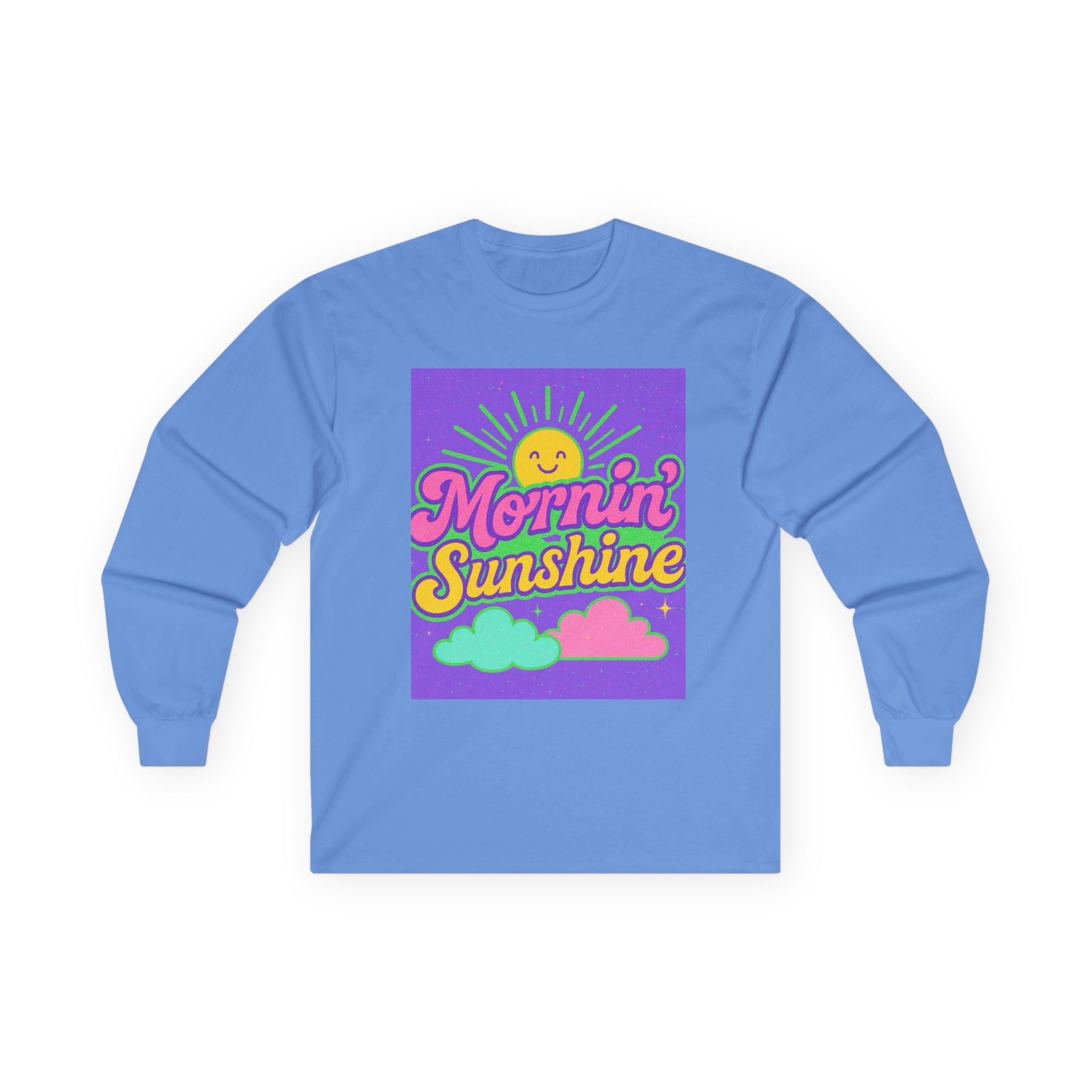 Mornin' Sunshine Long Sleeve Tee - Unisex Cotton Top for Cheerful Days