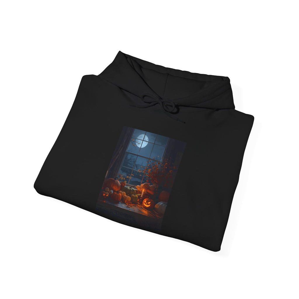 Cozy Unisex Hooded Sweatshirt | Perfect for Fall, Halloween Vibes, Comfortable Layer, Gift for Friends, Casual Wear