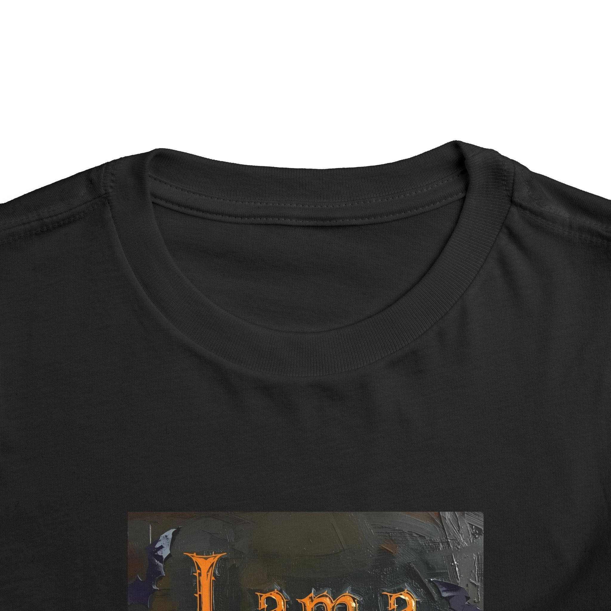 I Am A Halloween Baby Toddler Short Sleeve Tee