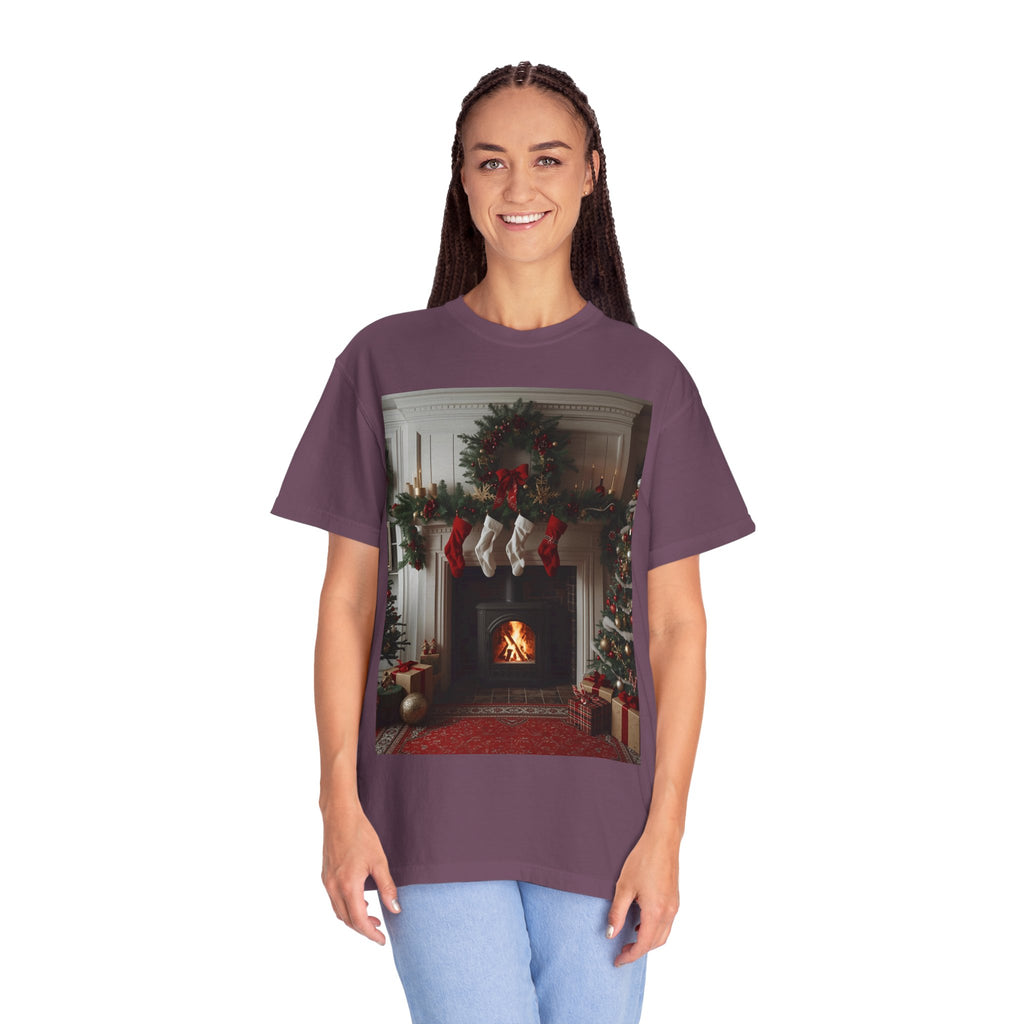Cozy Christmas T-Shirt, Winter Holiday Tee, Seasonal Gift Shirt, Unisex Clothing, Festive Style, Christmas Decor Apparel