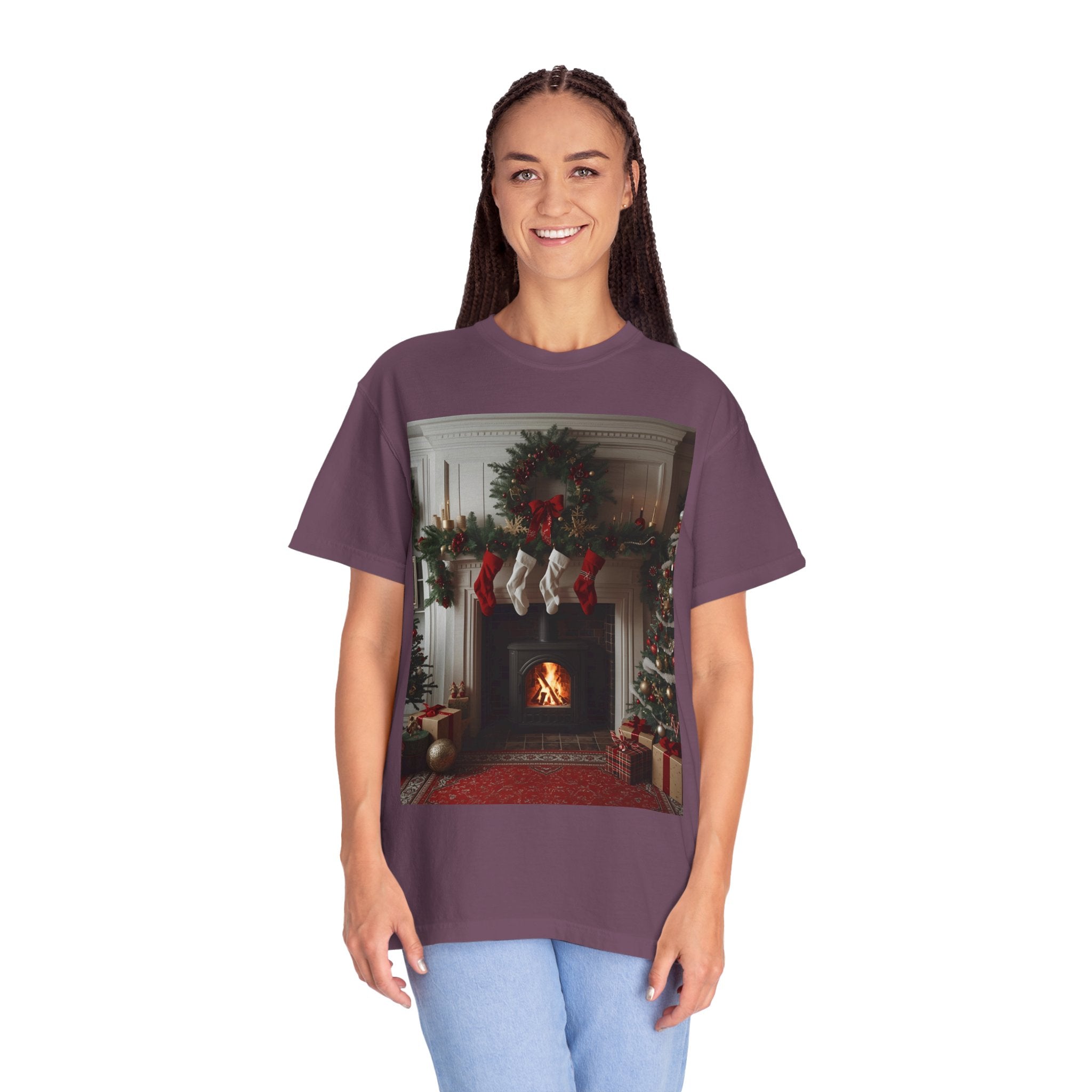 Cozy Christmas T-Shirt, Winter Holiday Tee, Seasonal Gift Shirt, Unisex Clothing, Festive Style, Christmas Decor Apparel