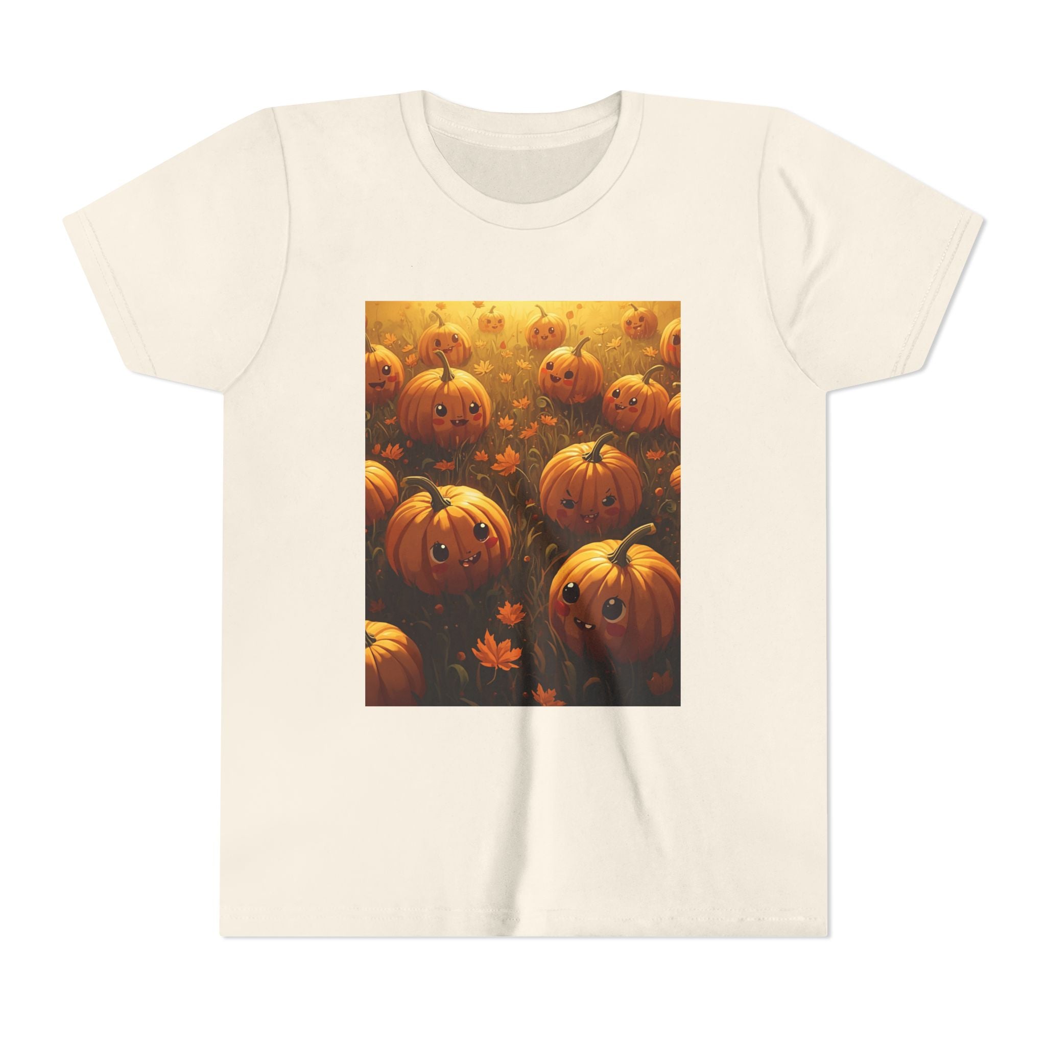 Pumpkin Halloween Youth Tee, Fall Shirt, Halloween Gift, Kids Halloween Apparel, Harvest Celebration T-shirt