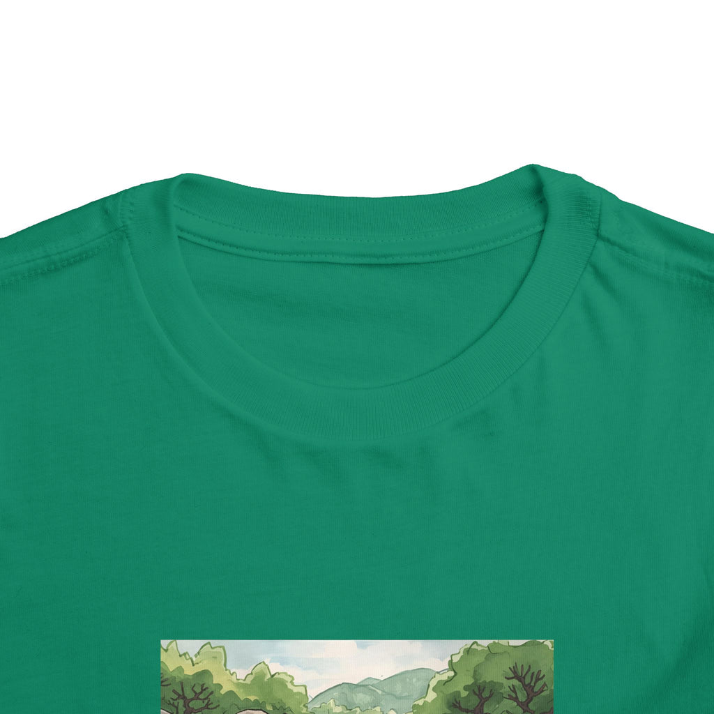 Hippo Cute Toddler Short Sleeve Tee