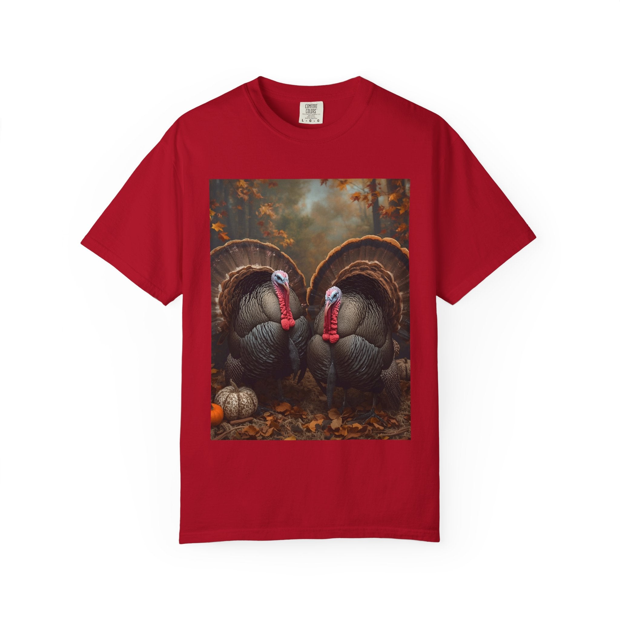 Thanksgiving Turkey T-Shirt, Fall Apparel, Unisex Tee, Harvest Celebration Gift, Autumn Wardrobe Essential