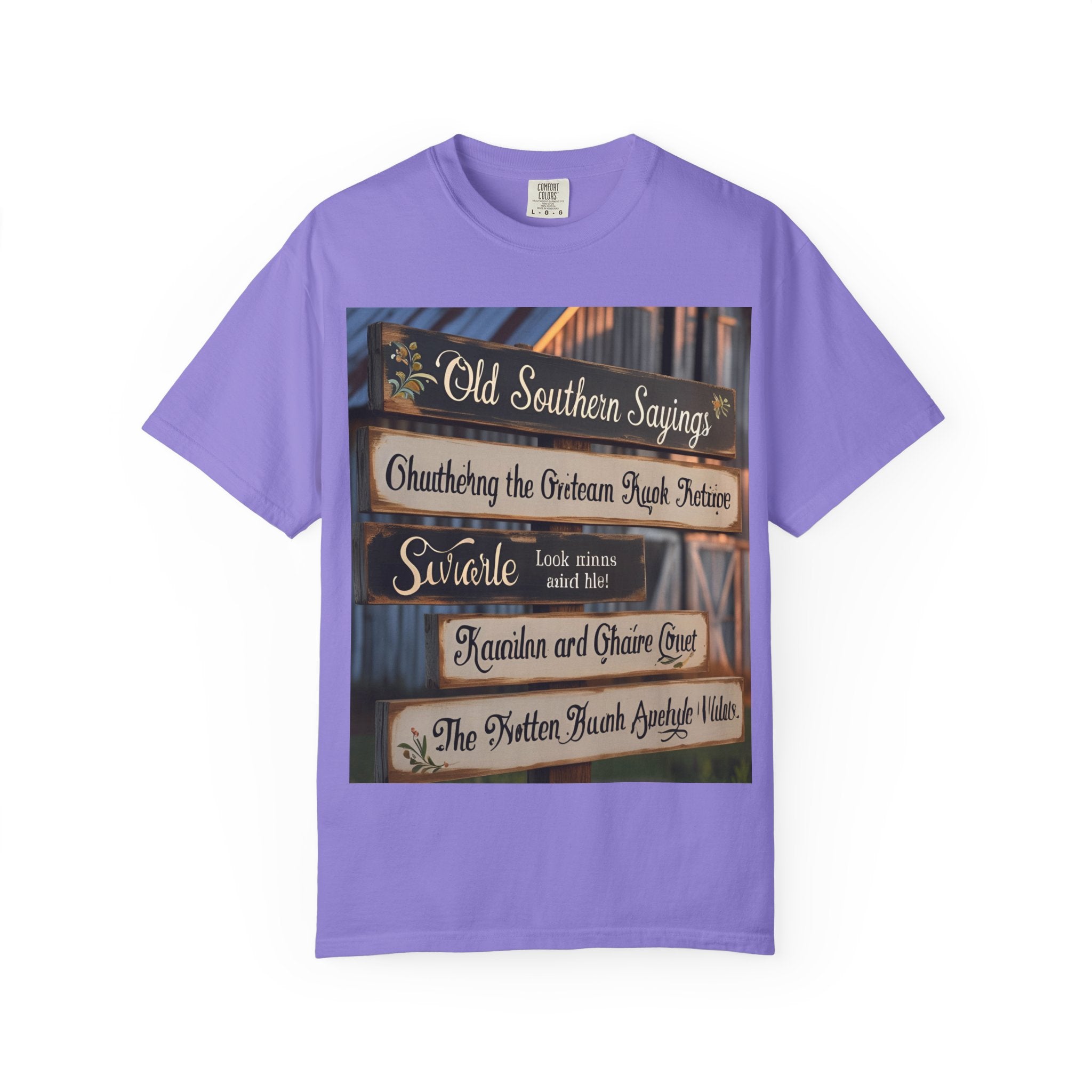 Old Southern Sayings Crossing Unisex T-shirt, Southern Pride Tee, Gift for Her/Him, Casual Wear, Vintage Style Shirt, Summer Wardrobe Essential
