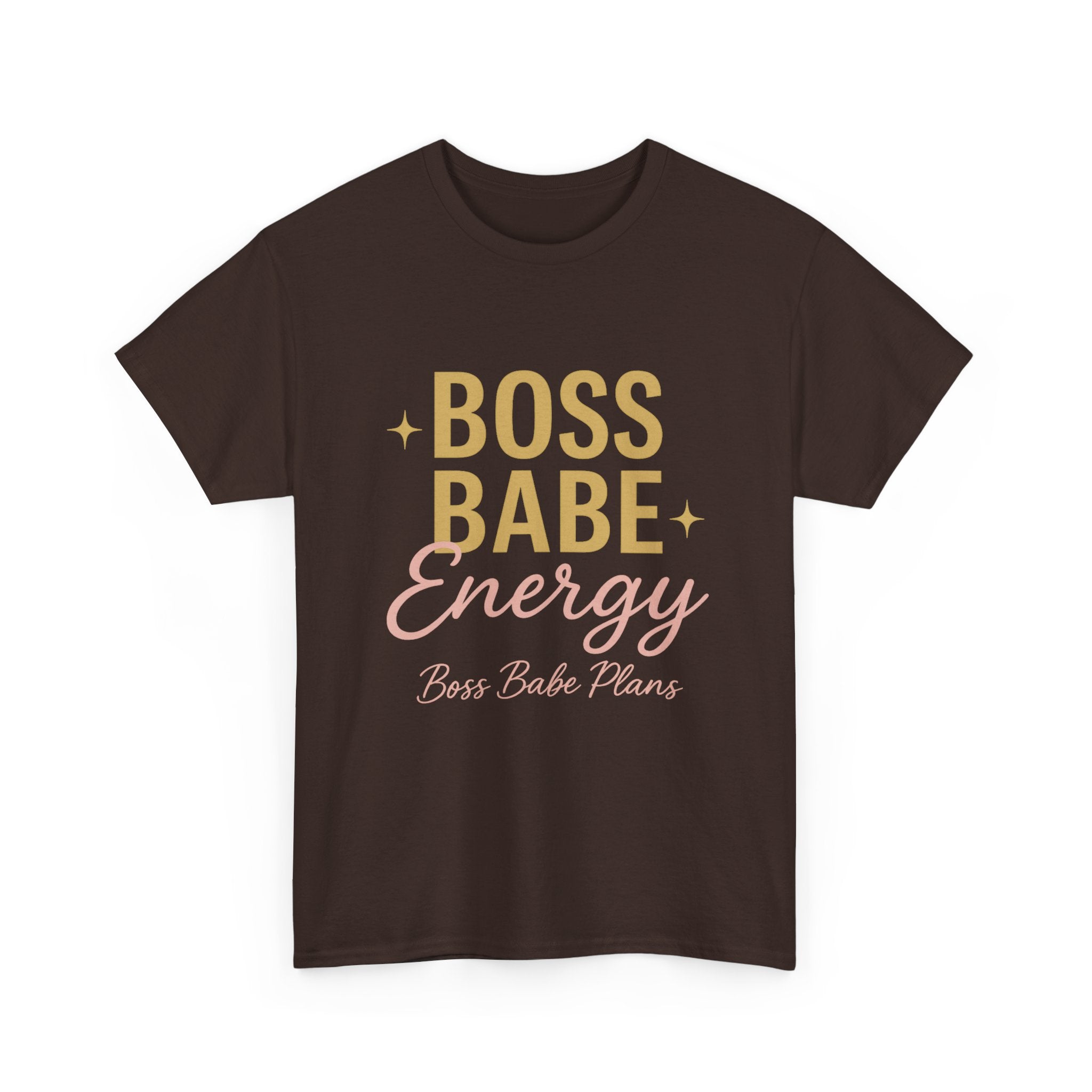 Boss Babe Plans Energy Unisex Cotton Tee