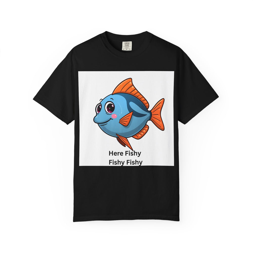 Fishy Fishy Fishy Unisex Garment-Dyed T-shirt