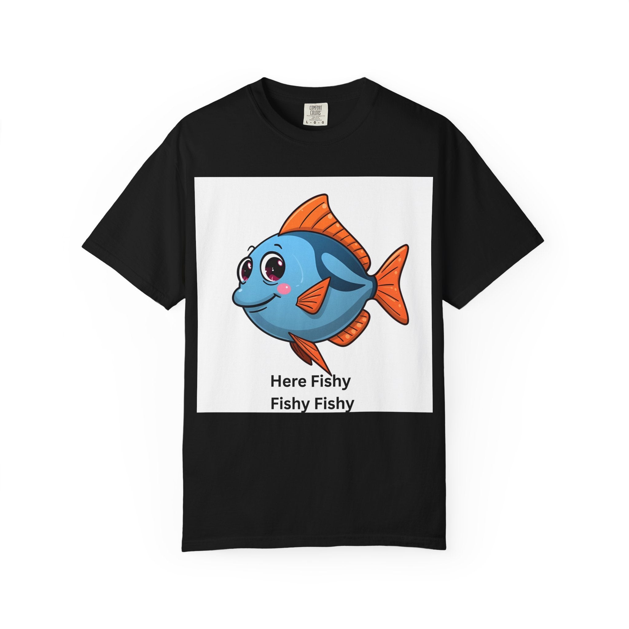 Fishy Fishy Fishy Unisex Garment-Dyed T-shirt