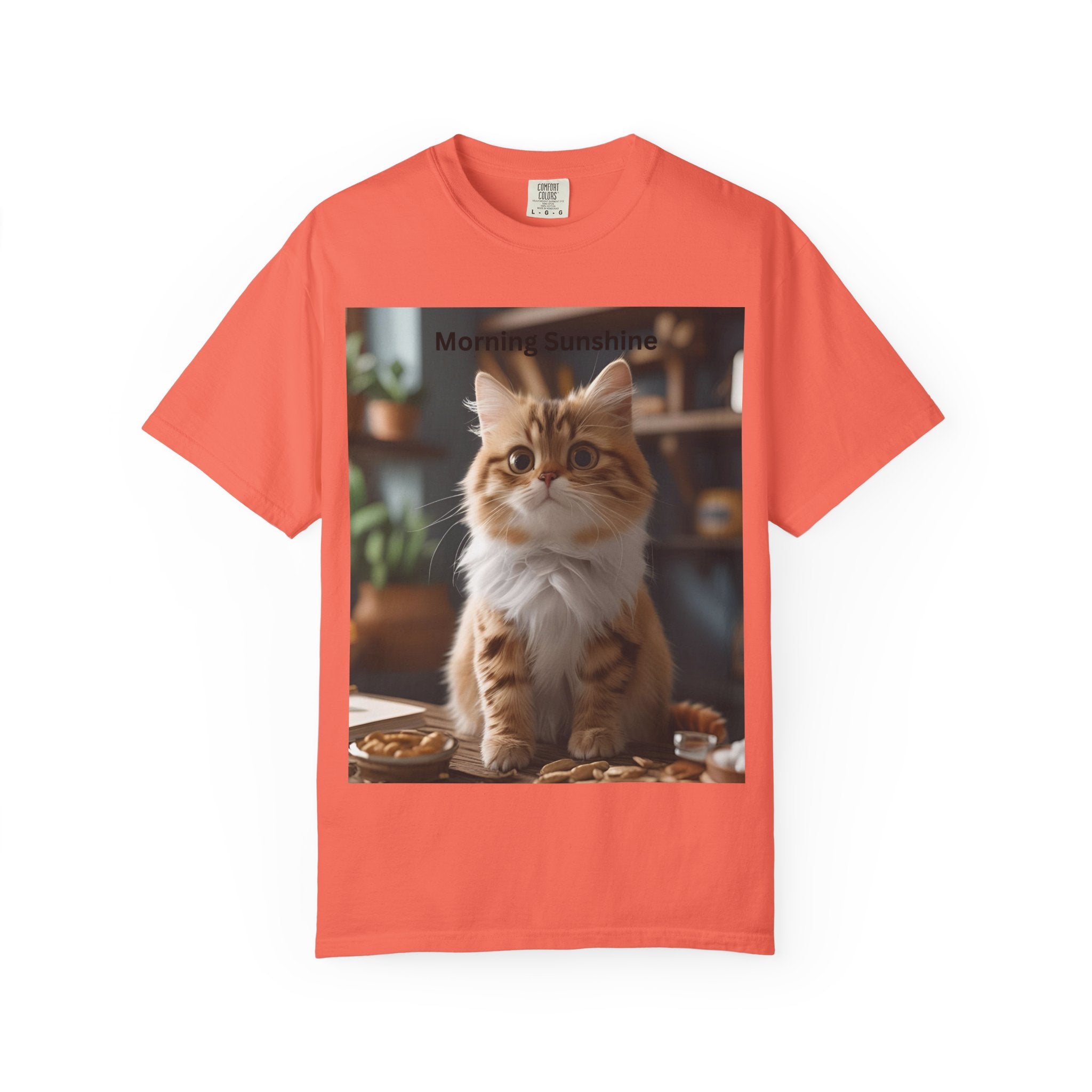 Cute Cat Lover T-Shirt, Unisex Tee, Animal Tee, Gift for Cat Owners, Cute Cat Shirt, Casual Wear, Pet Lover Gift