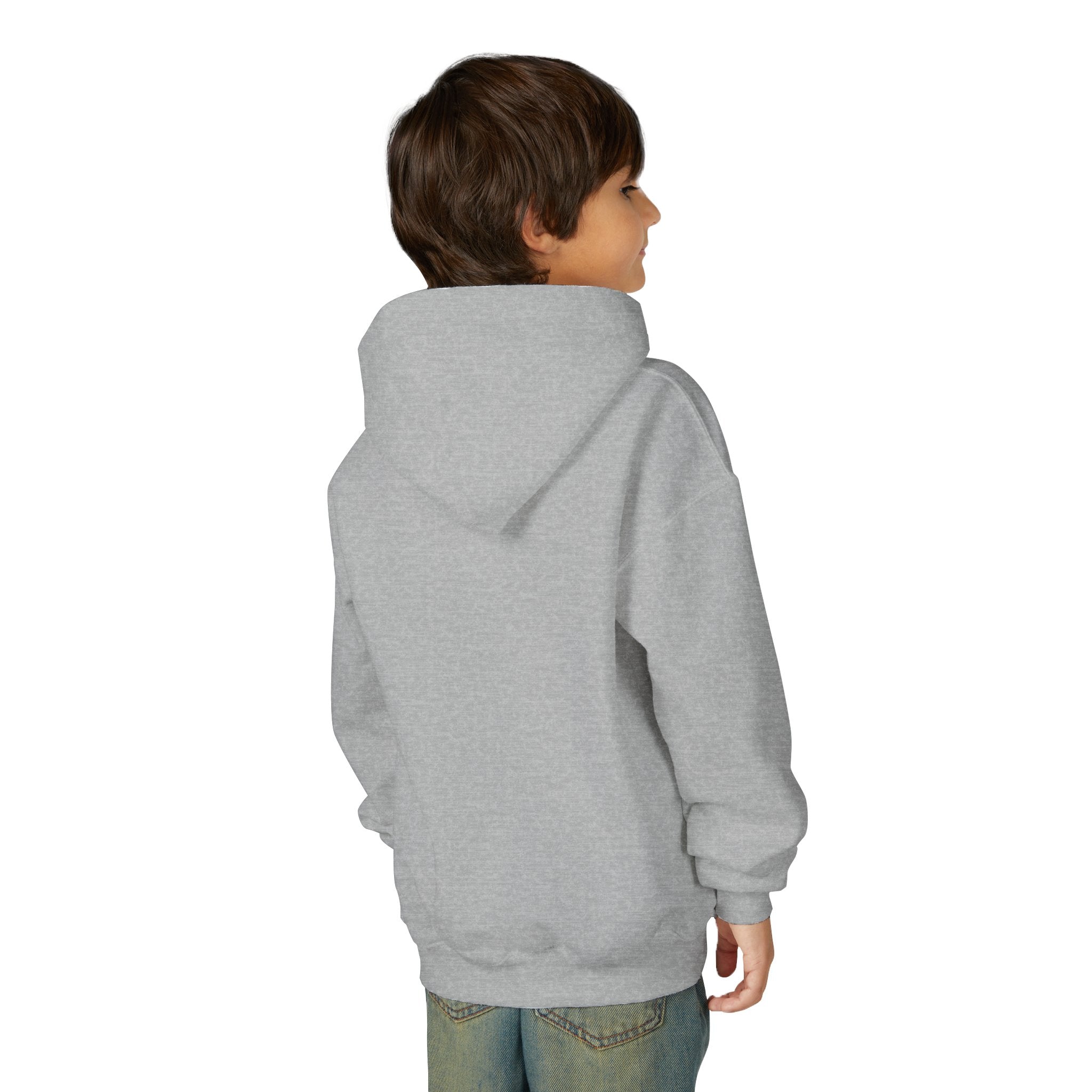 Cozy Polar Bear Christmas Hoodie, Holiday Sweatshirt for Kids, Winter Wear, Gift Idea, Cute Kids Hooded Sweatshirt