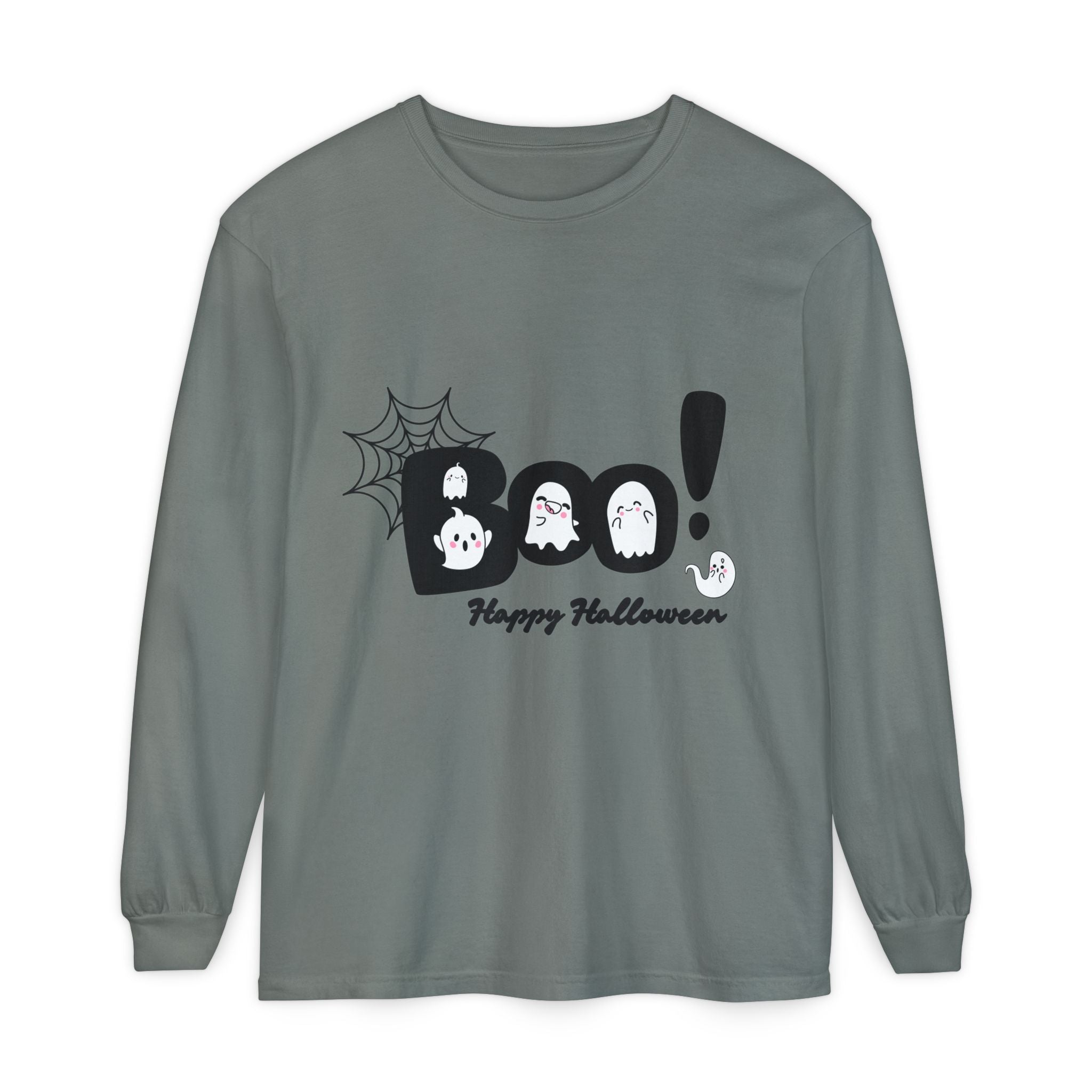 Halloween Boo Long Sleeve T-Shirt, Unisex Spooky Tee, Perfect for Fall Celebrations, Ghost Graphic Shirt, October Style Apparel, Casual [...]