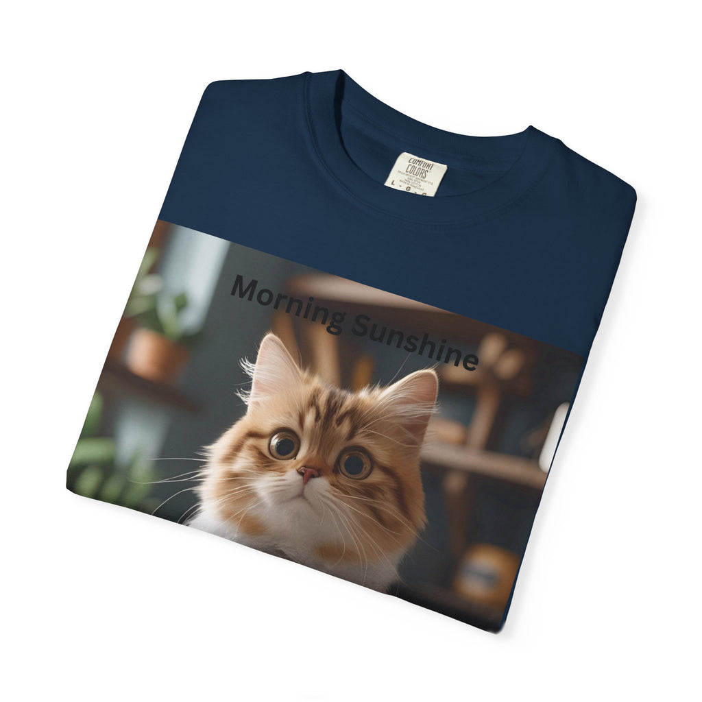 Cute Cat Lover T-Shirt, Unisex Tee, Animal Tee, Gift for Cat Owners, Cute Cat Shirt, Casual Wear, Pet Lover Gift
