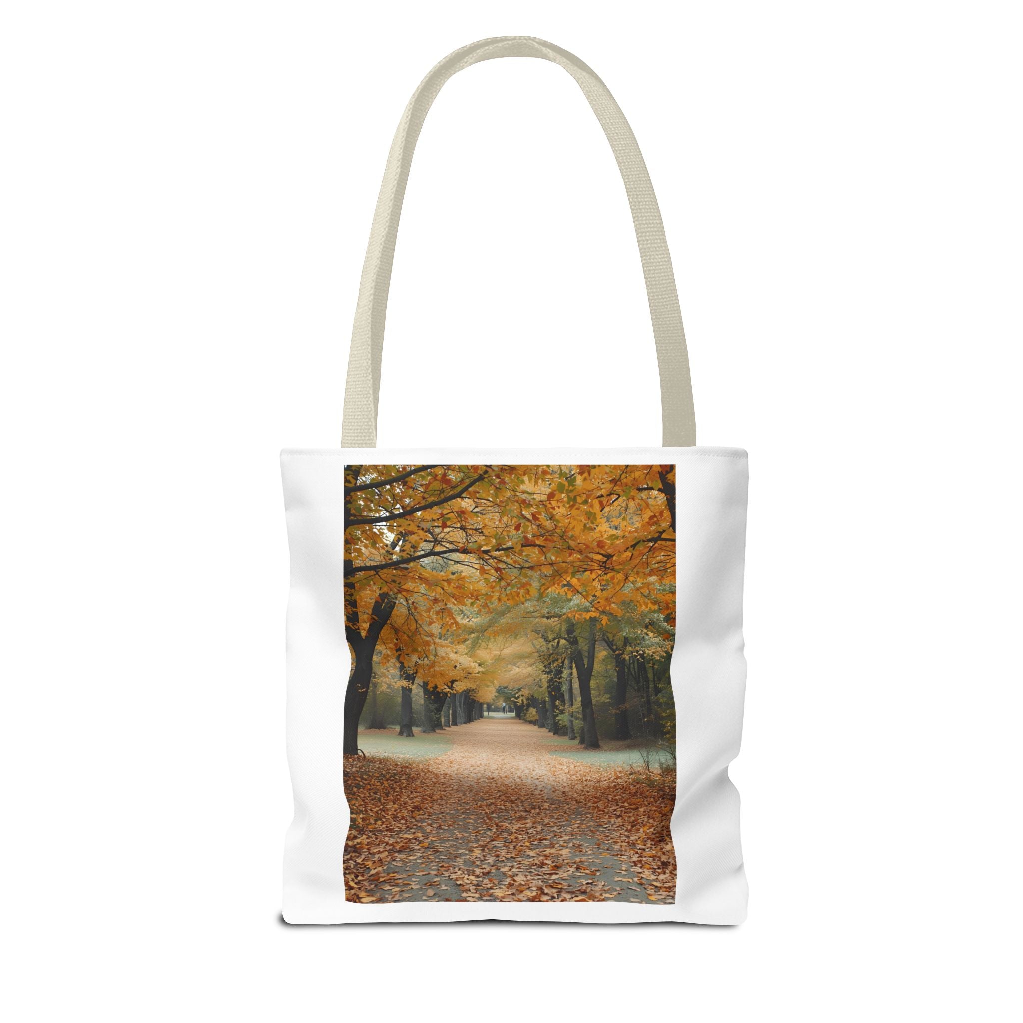 Autumn Vibes Tote Bag, Fall Leaves Design, Reusable Shopping Bag, Perfect for Gifts, Eco-Friendly Tote, Seasonal Accessory