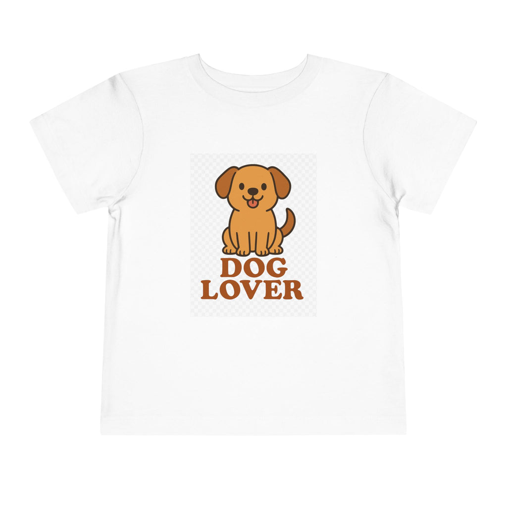 Dog Lover Toddler Tee - Cute Kids Shirt, Animal Lover Gift, Playtime Apparel, Birthday Outfit, Gift for Dog Owners