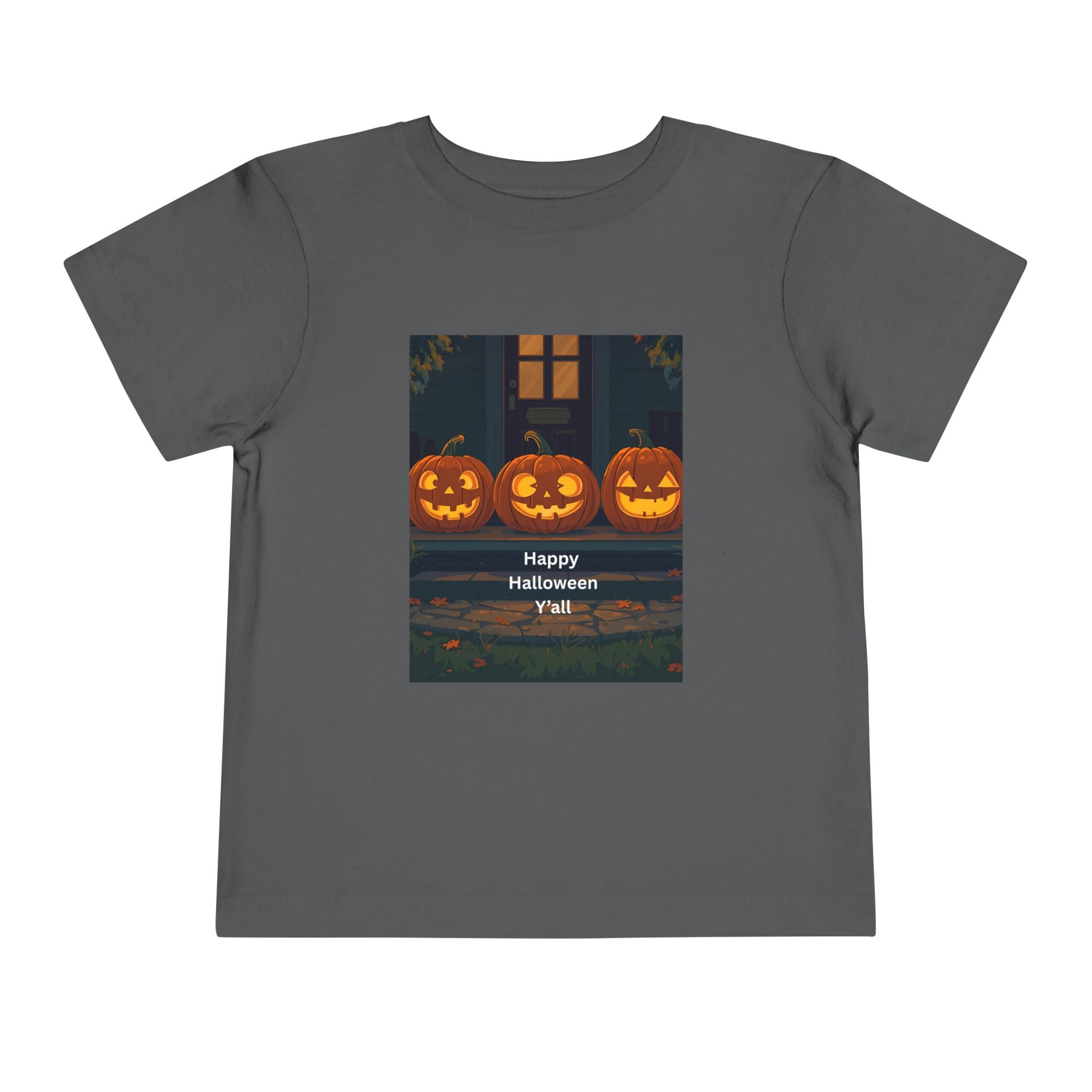 Spooky Pumpkin Toddler Short Sleeve Tee