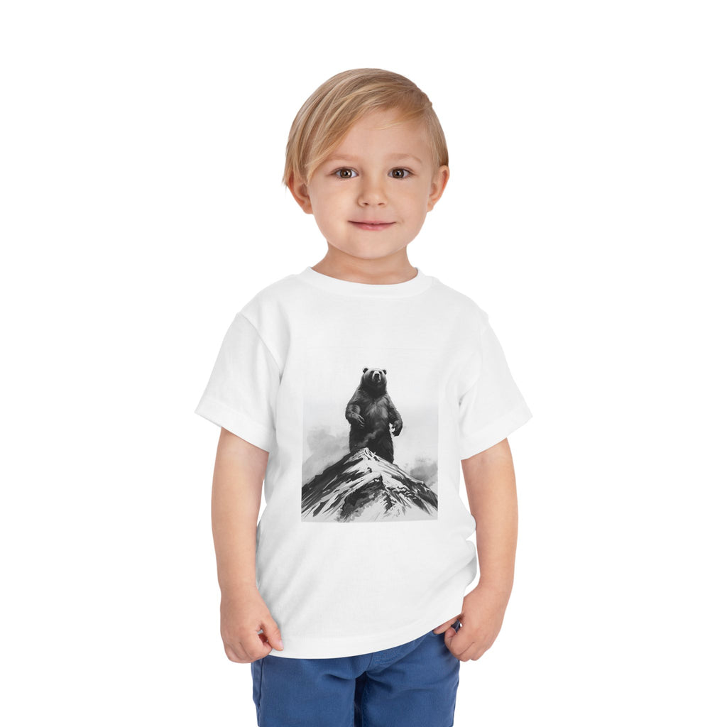 Bear Mountain Snow Toddler Short Sleeve Tee