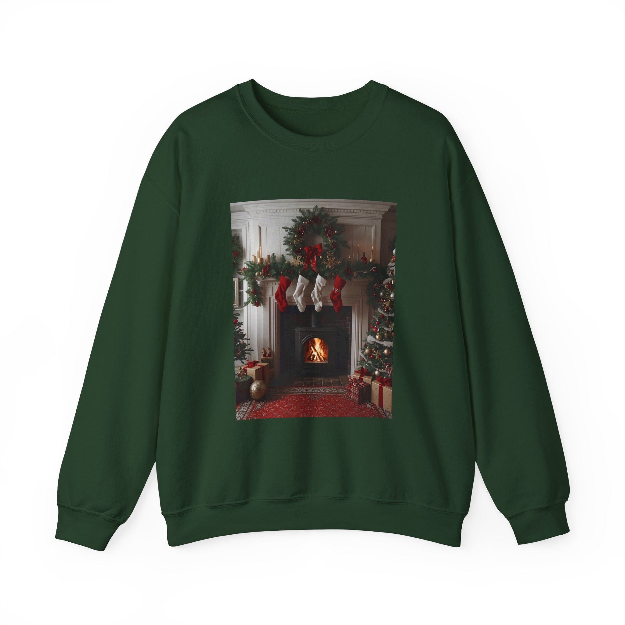 Cozy Christmas Sweatshirt, Holiday Comfort Wear, Unisex Pullover, Winter Fashion, Merry & Bright Gift, Festive Sweater