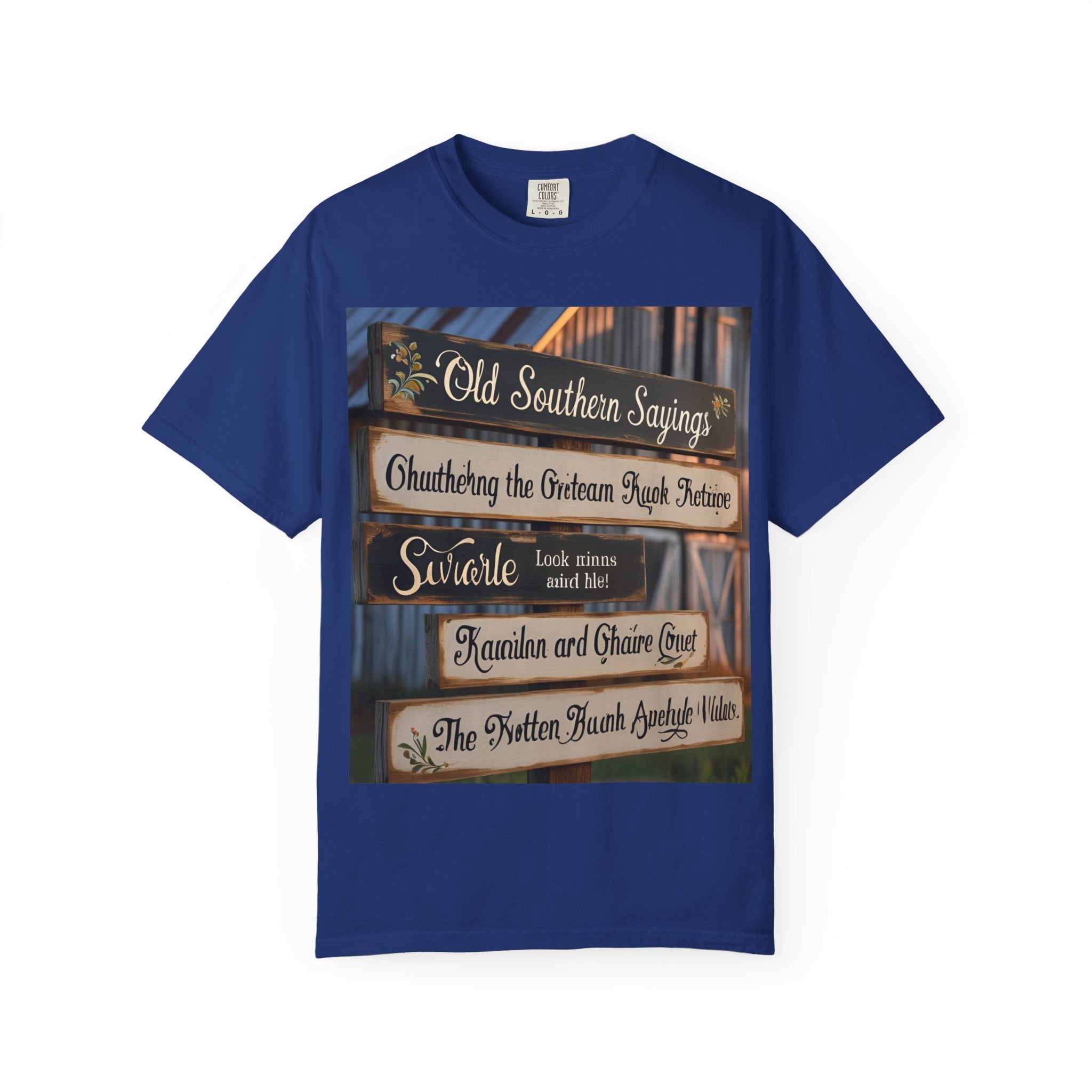 Old Southern Sayings Crossing Unisex T-shirt, Southern Pride Tee, Gift for Her/Him, Casual Wear, Vintage Style Shirt, Summer Wardrobe Essential