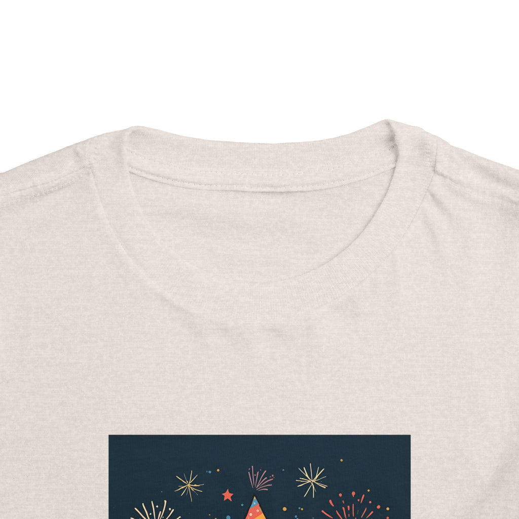 I Am A New Years Baby Toddler Short Sleeve Tee