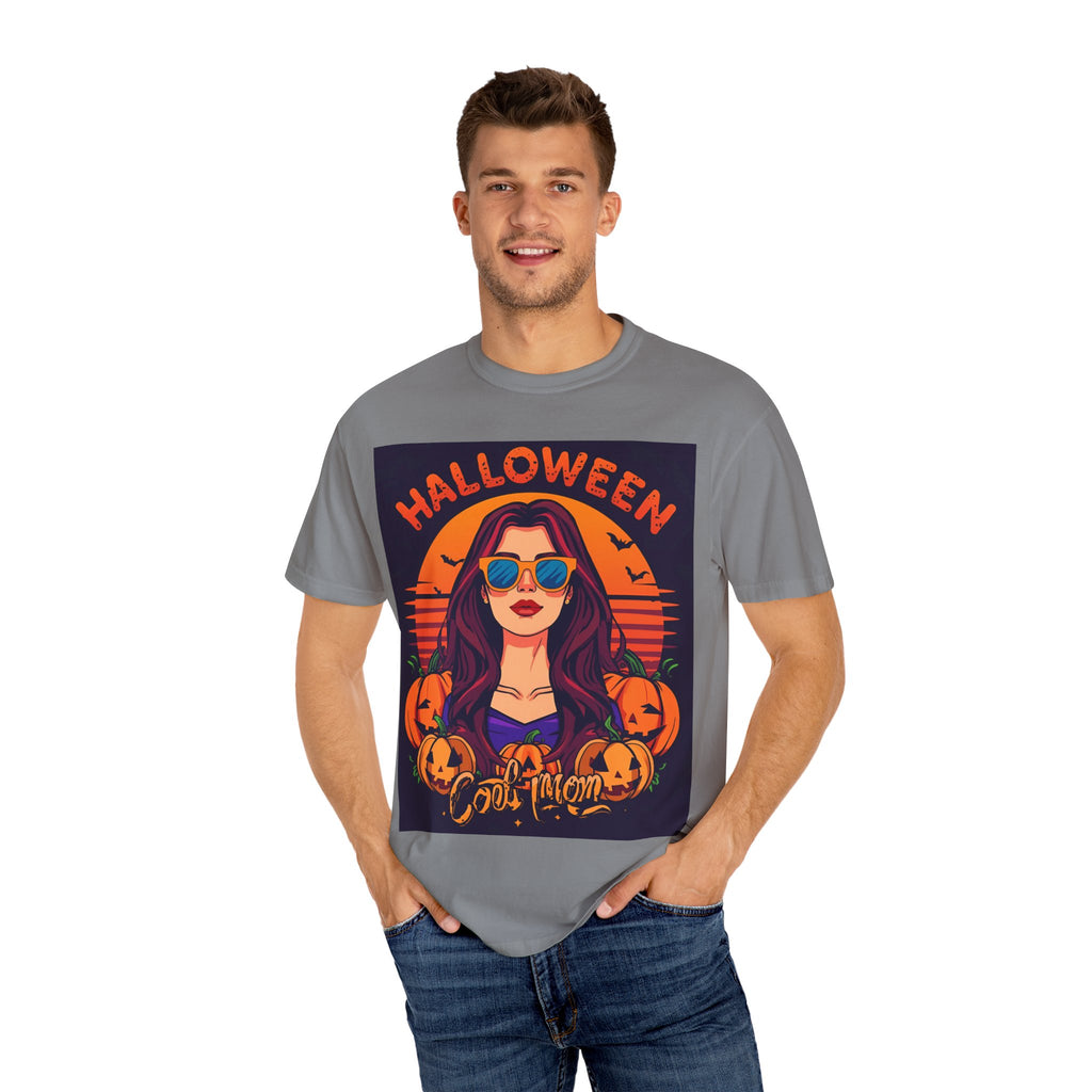 Halloween Cool Mom Unisex T-Shirt, Spooky Season Tee, Family Gathering Outfit, Fall Festival Wear, Gift for Moms
