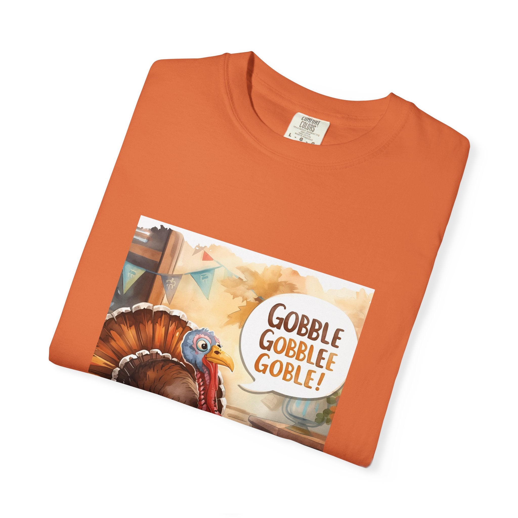 Thanksgiving Turkey T-Shirt | Gobble Gobble Graphic Tee | Fall Apparel, Holiday Gift, Casual Wear, Unisex Style, Autumn Collection