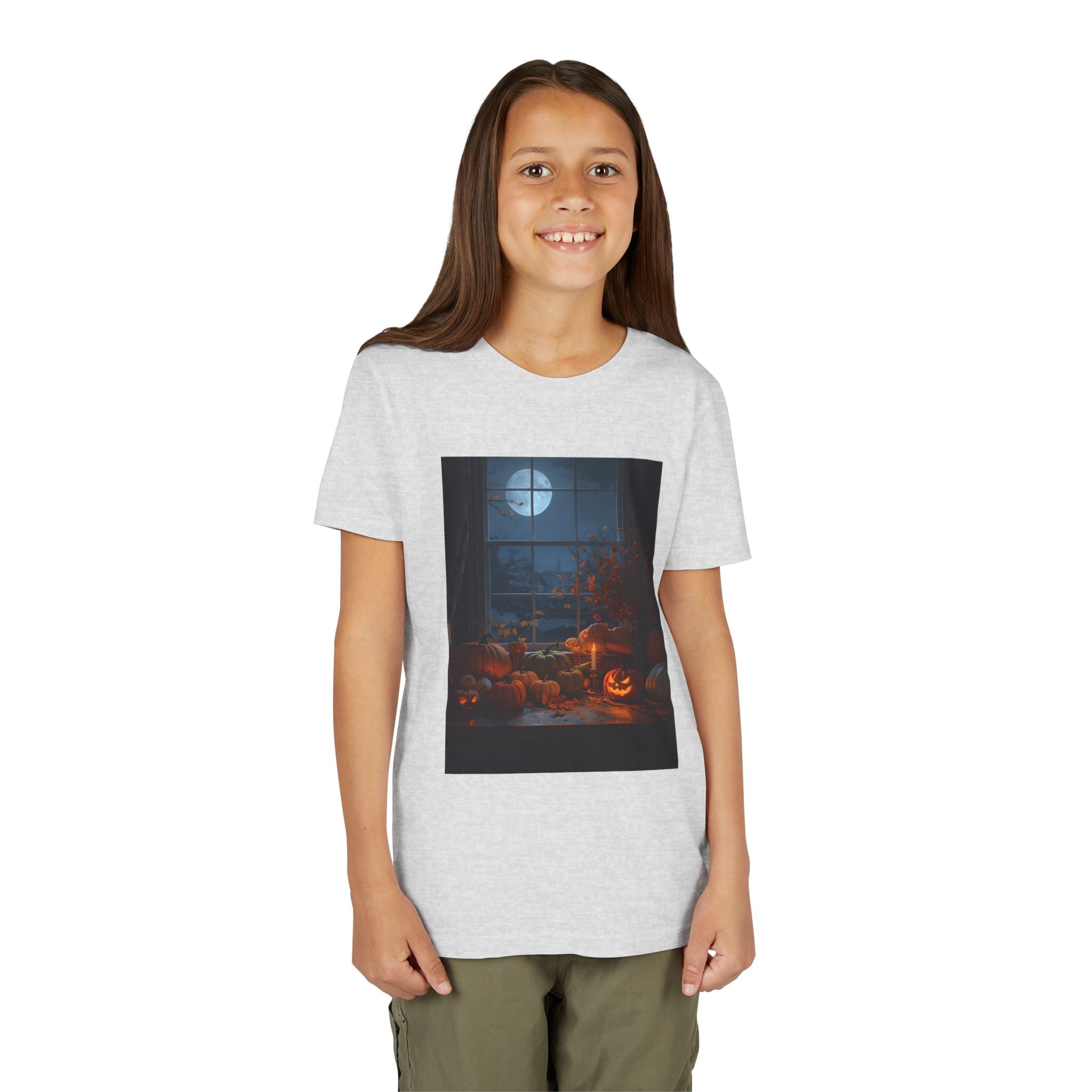Halloween Pumpkin Youth Short Sleeve Tee