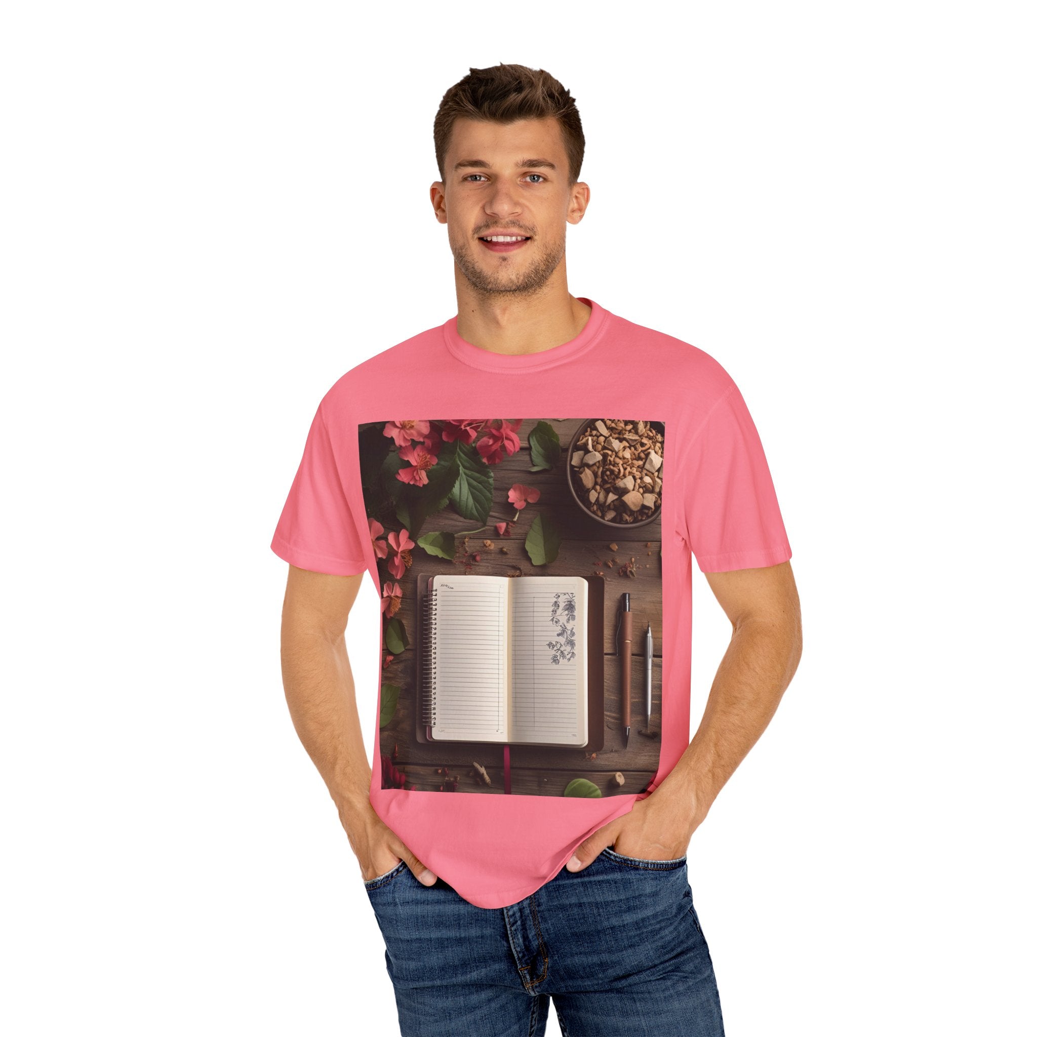 Chic Garden T-Shirt for Nature Lovers, Casual Wear, Eco-Friendly Apparel, Gift for Friends, Stylish Summer Shirt