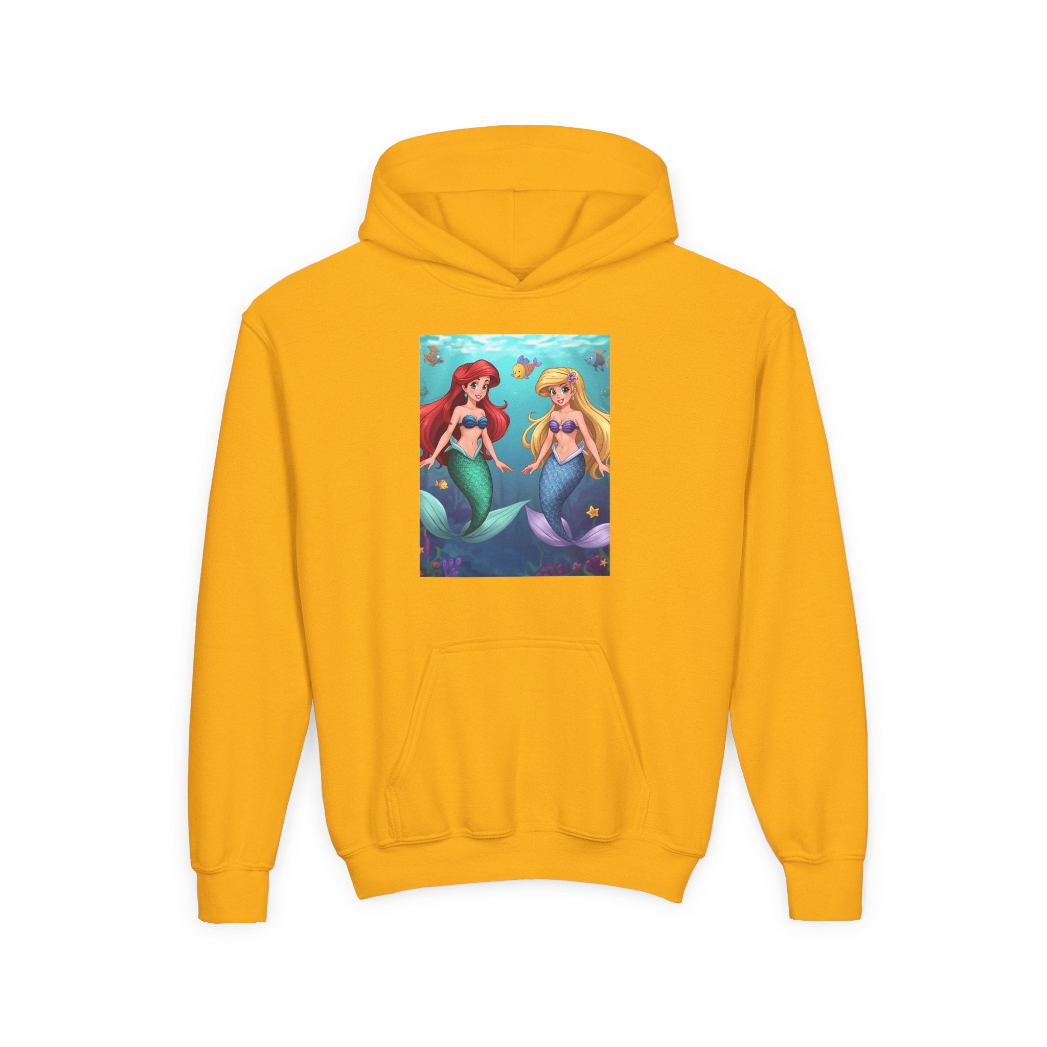 Mermaid Youth Heavy Blend Hooded Sweatshirt