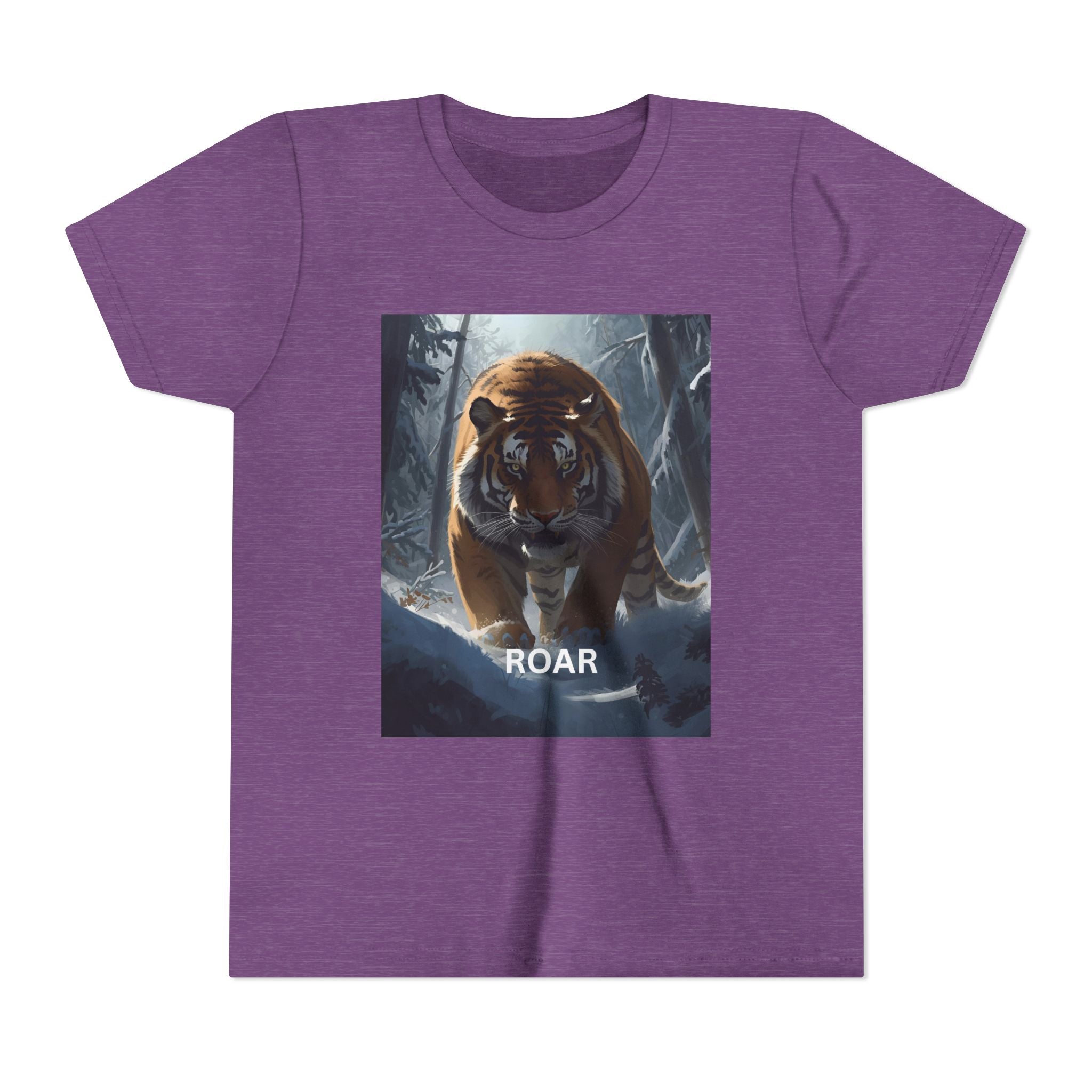 Tiger Roar Snow Youth Short Sleeve Tee