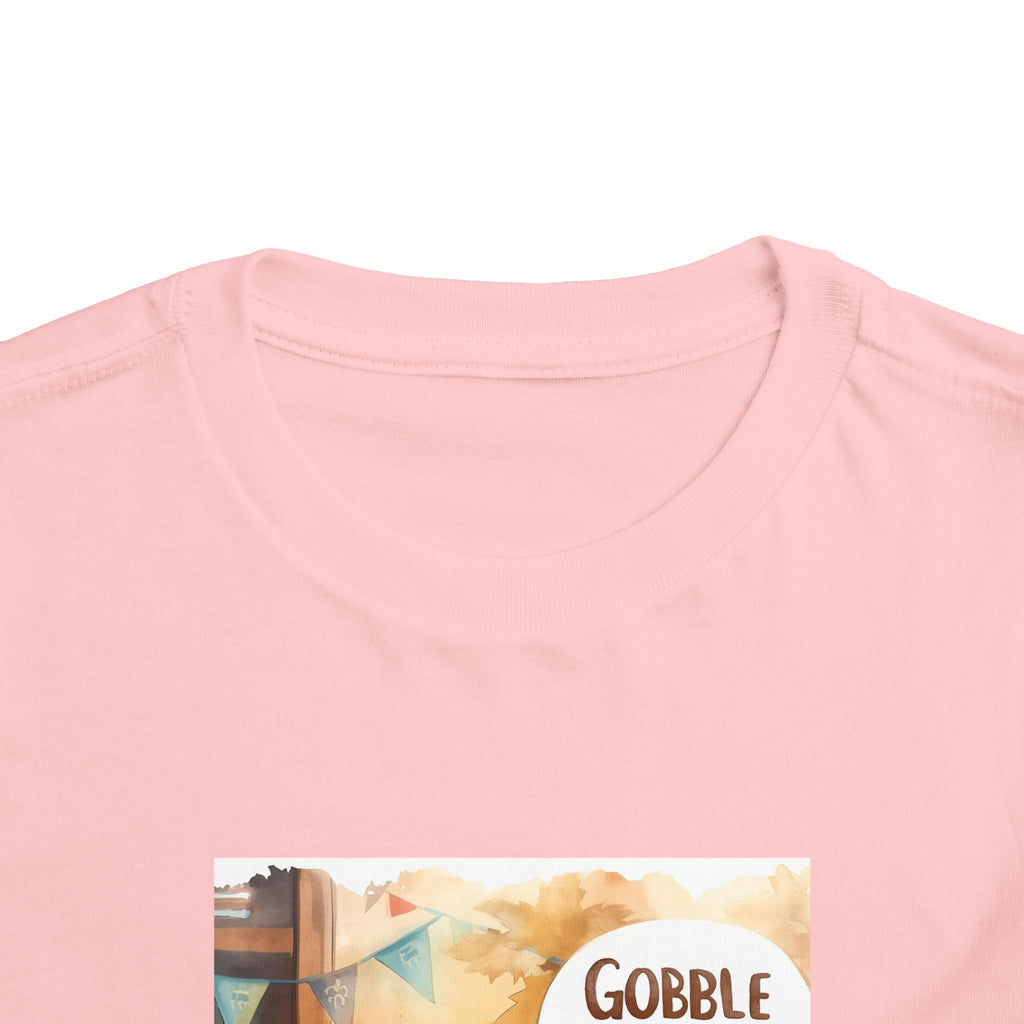 Thanksgiving Turkey Toddler Short Sleeve Tee