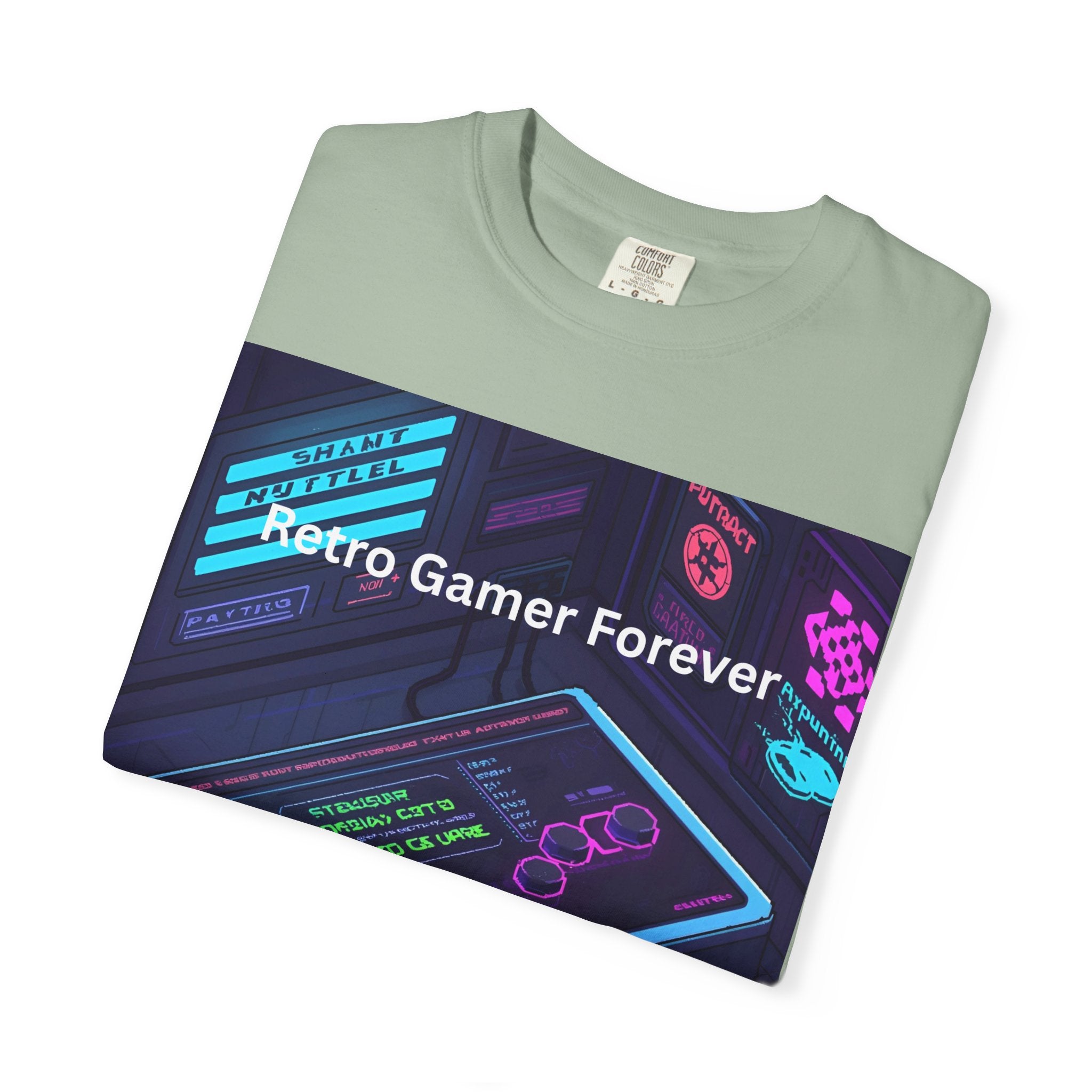 Retro Gamer T-Shirt, Unisex Gamer Graphic Tee, Vintage Game Night Shirt, Retro Gaming Apparel, Cool Gamer Gift