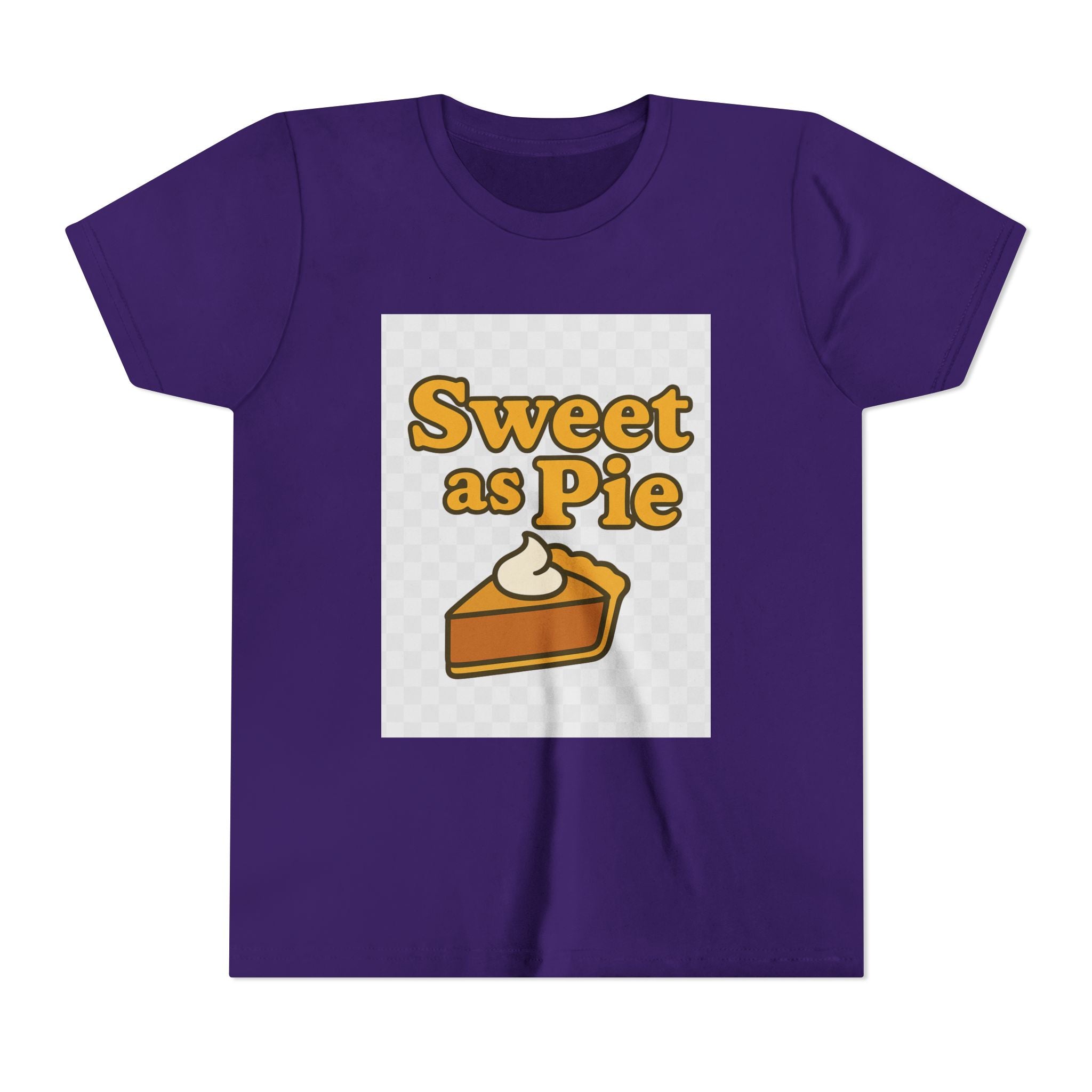 Sweet as Pie Youth Tee - Cute Dessert Graphic T-Shirt for Kids