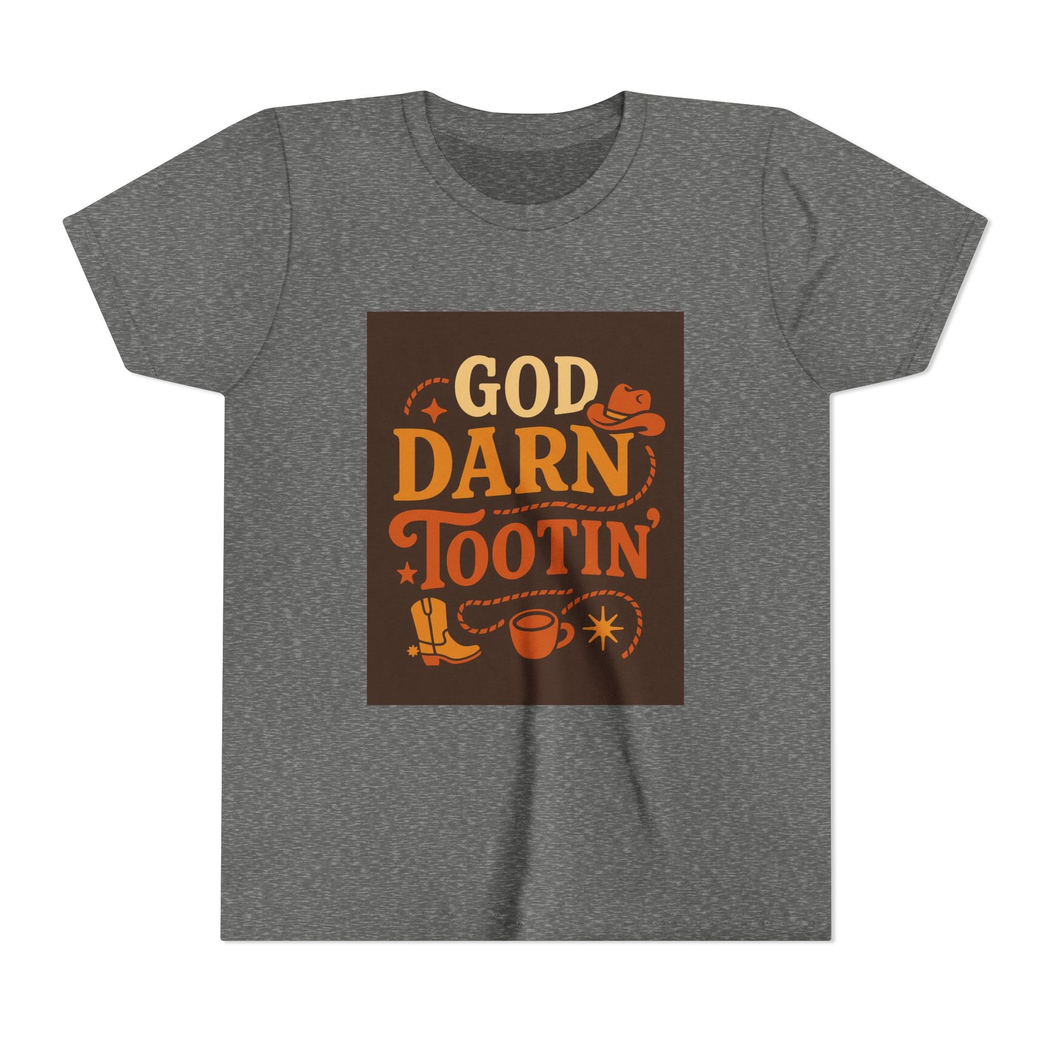 God Darn Tootin Youth Short Sleeve Tee